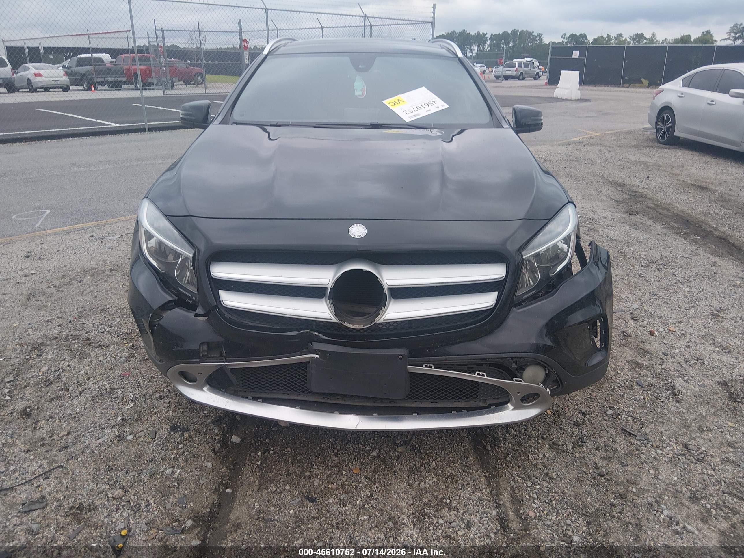 2016 MERCEDES-BENZ GLA 250 GLA250