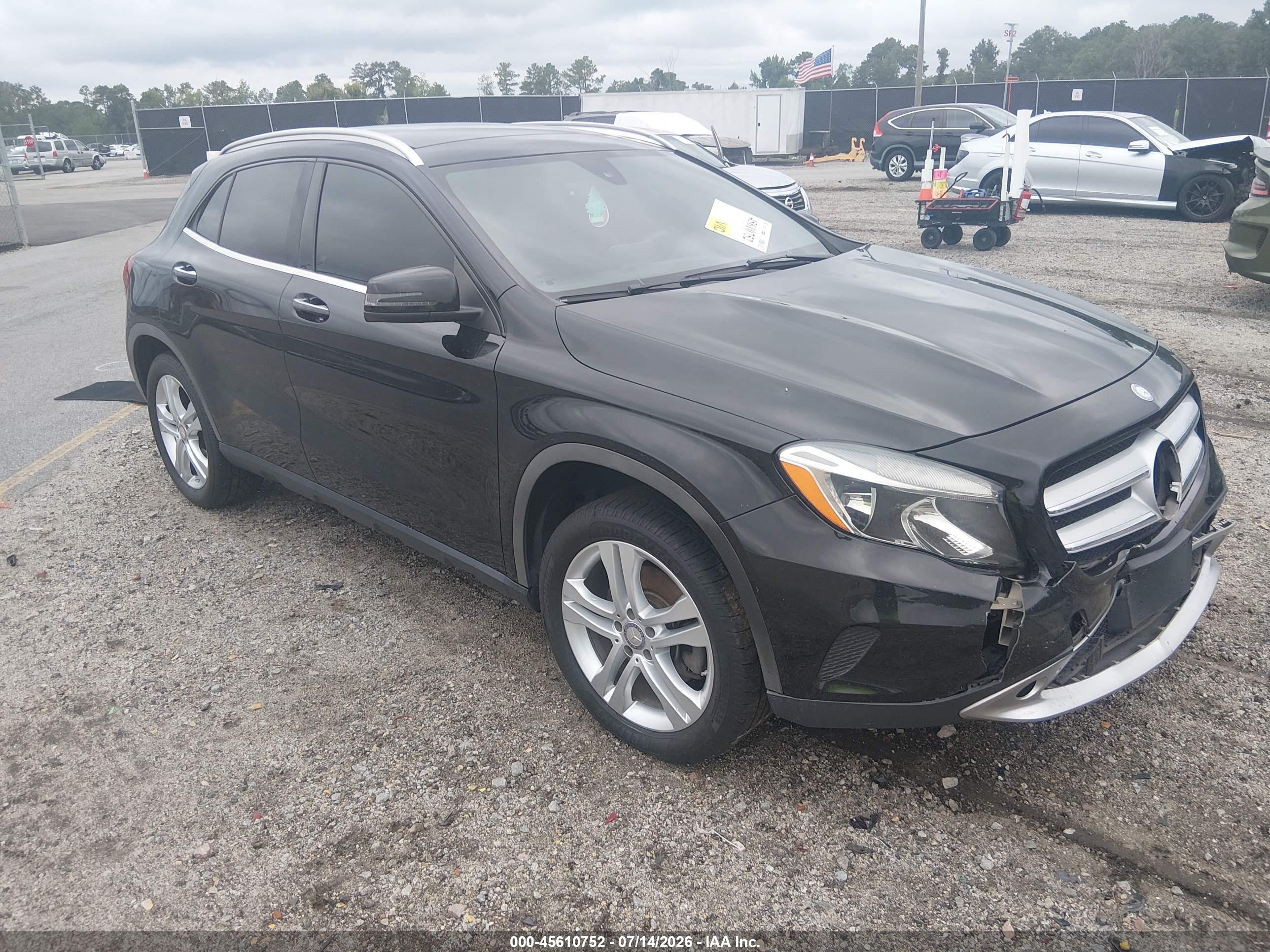 2016 MERCEDES-BENZ GLA 250 GLA250