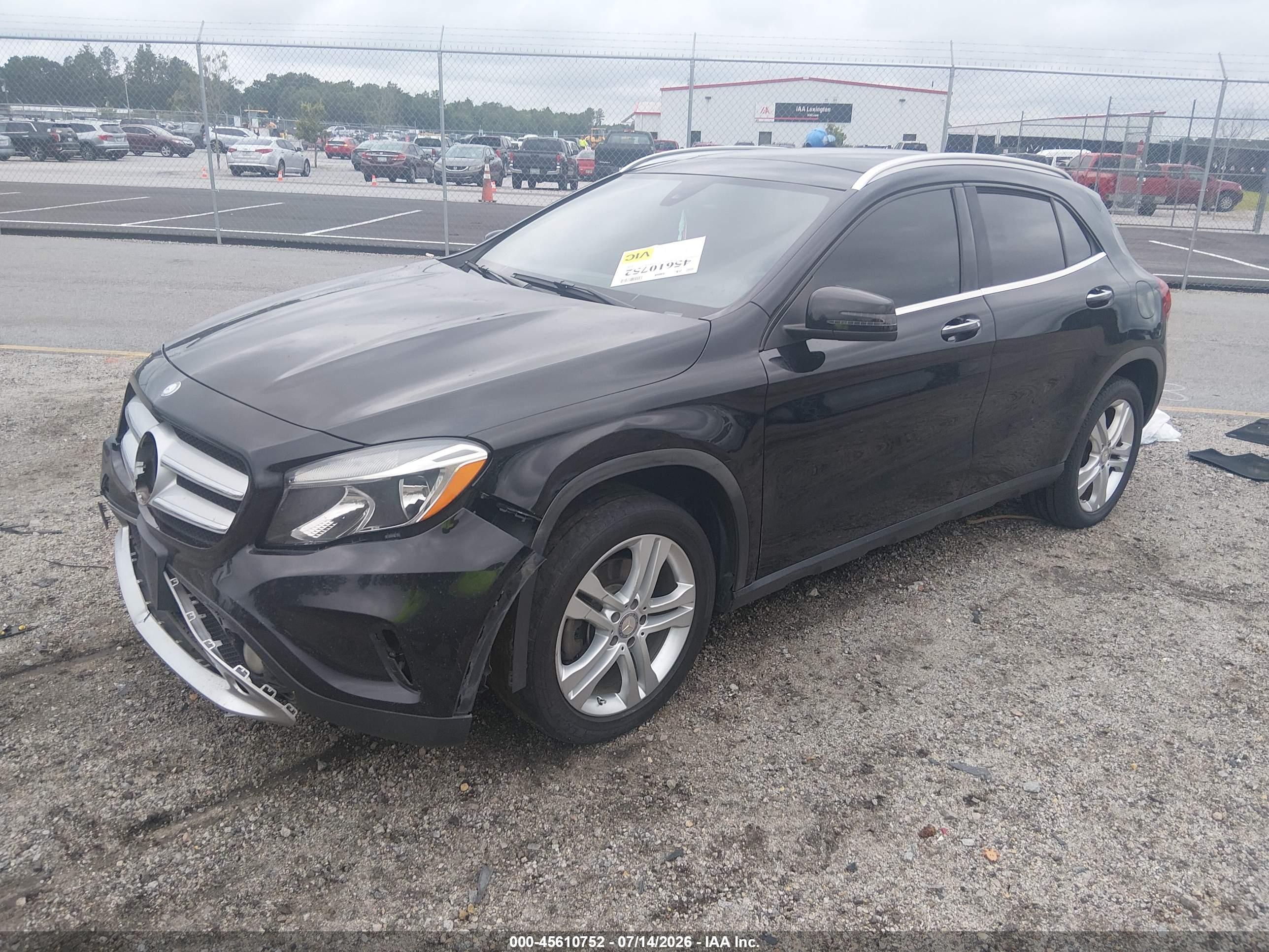 2016 MERCEDES-BENZ GLA 250 GLA250
