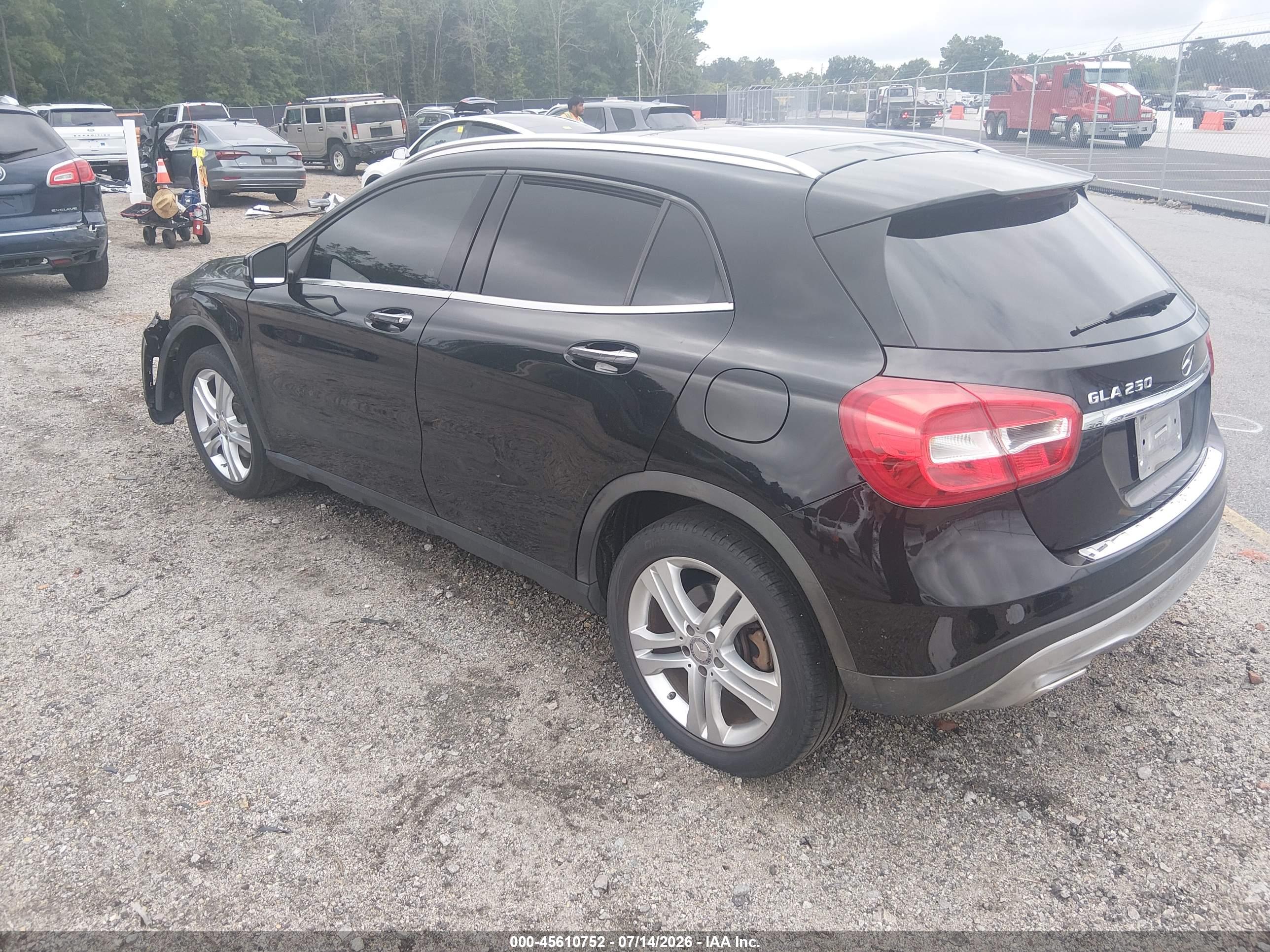 2016 MERCEDES-BENZ GLA 250 GLA250