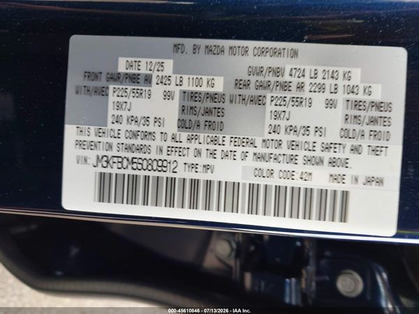 2025 MAZDA CX-5 2.5 S PREFERRED