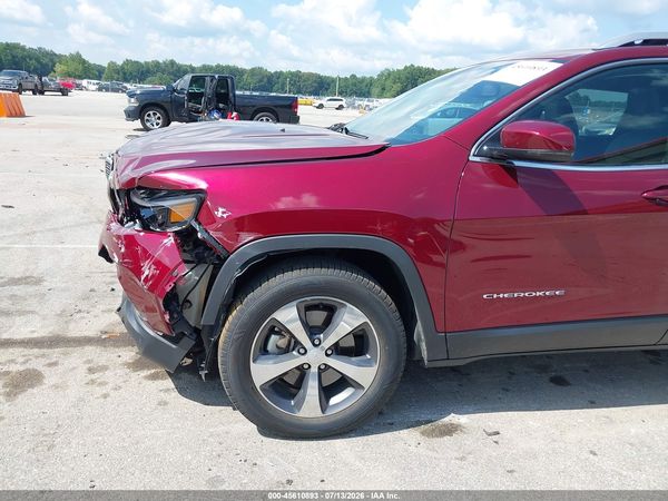 2019 JEEP CHEROKEE LIMITED 4X4