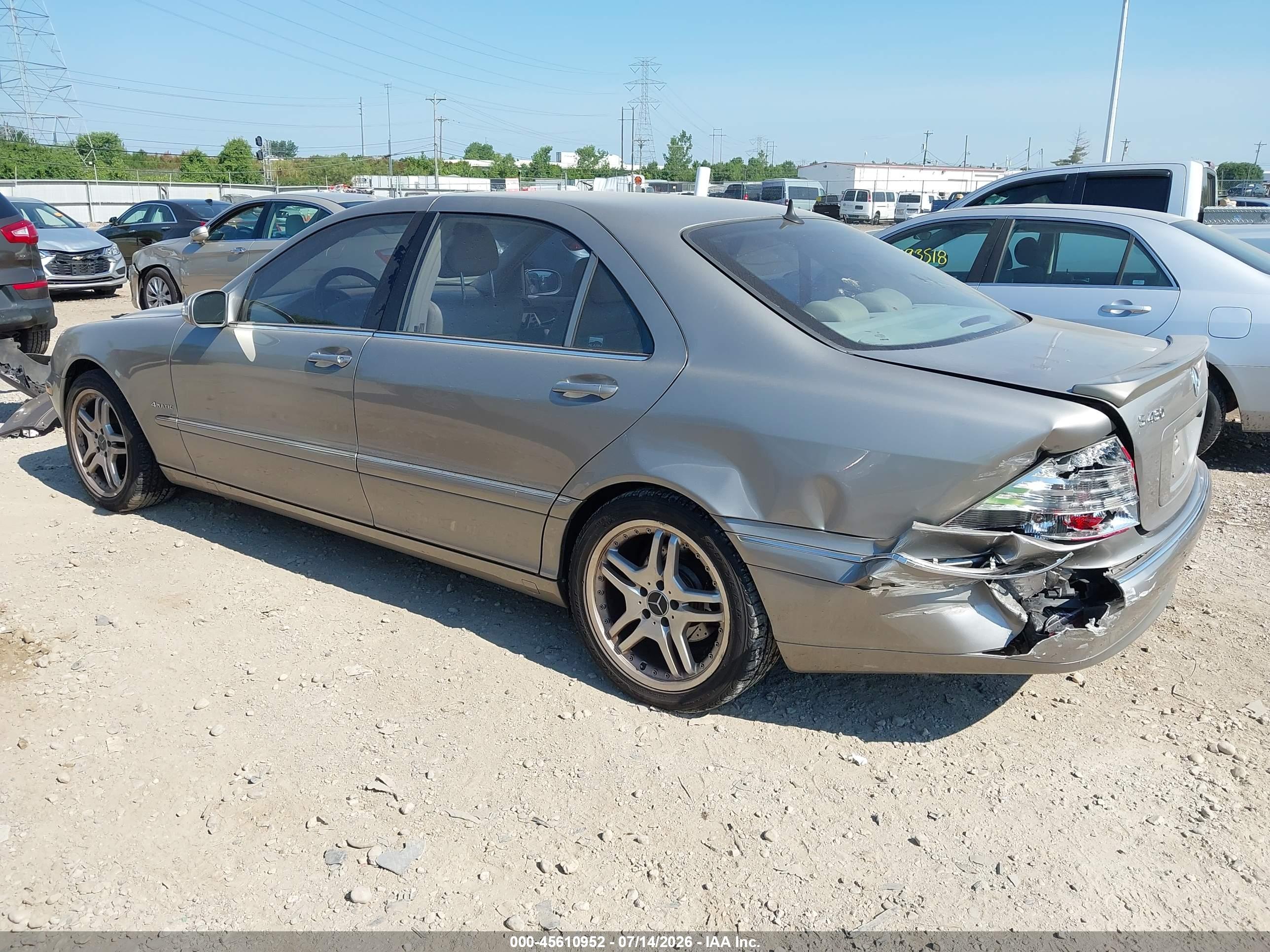 2003 MERCEDES-BENZ S 430 S430