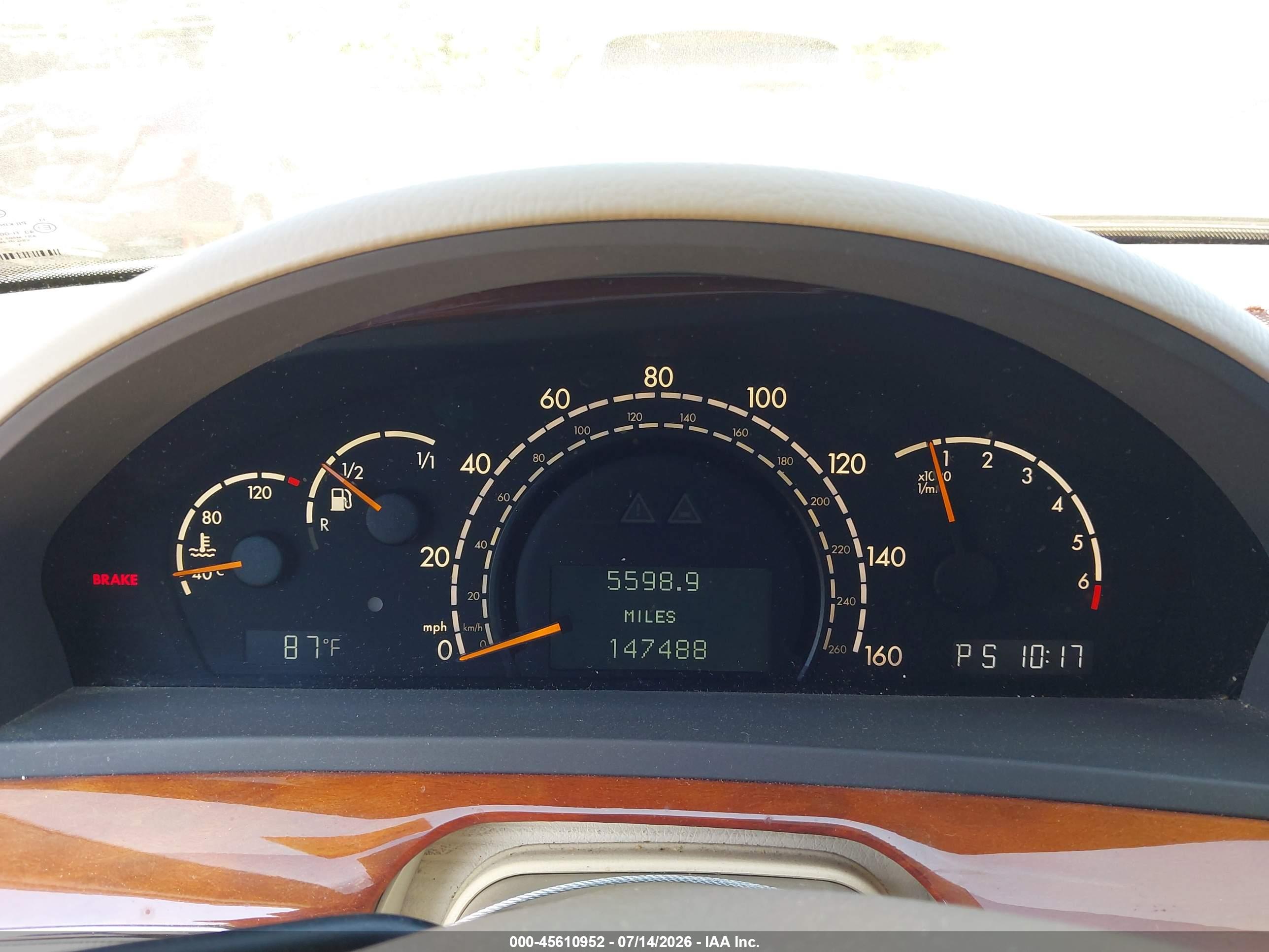 2003 MERCEDES-BENZ S 430 S430