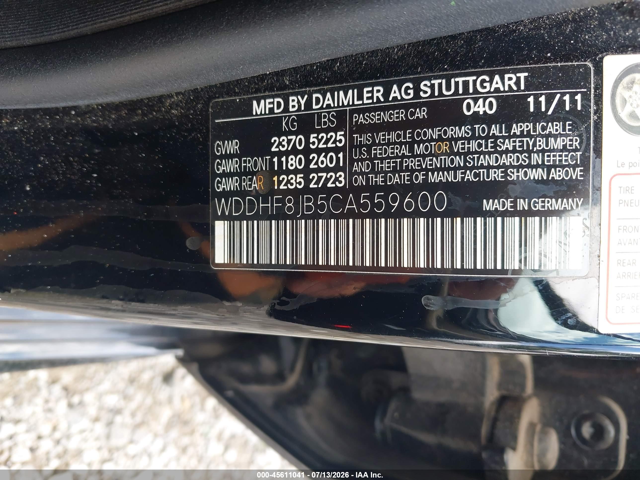 2012 MERCEDES-BENZ E 350 4MATIC