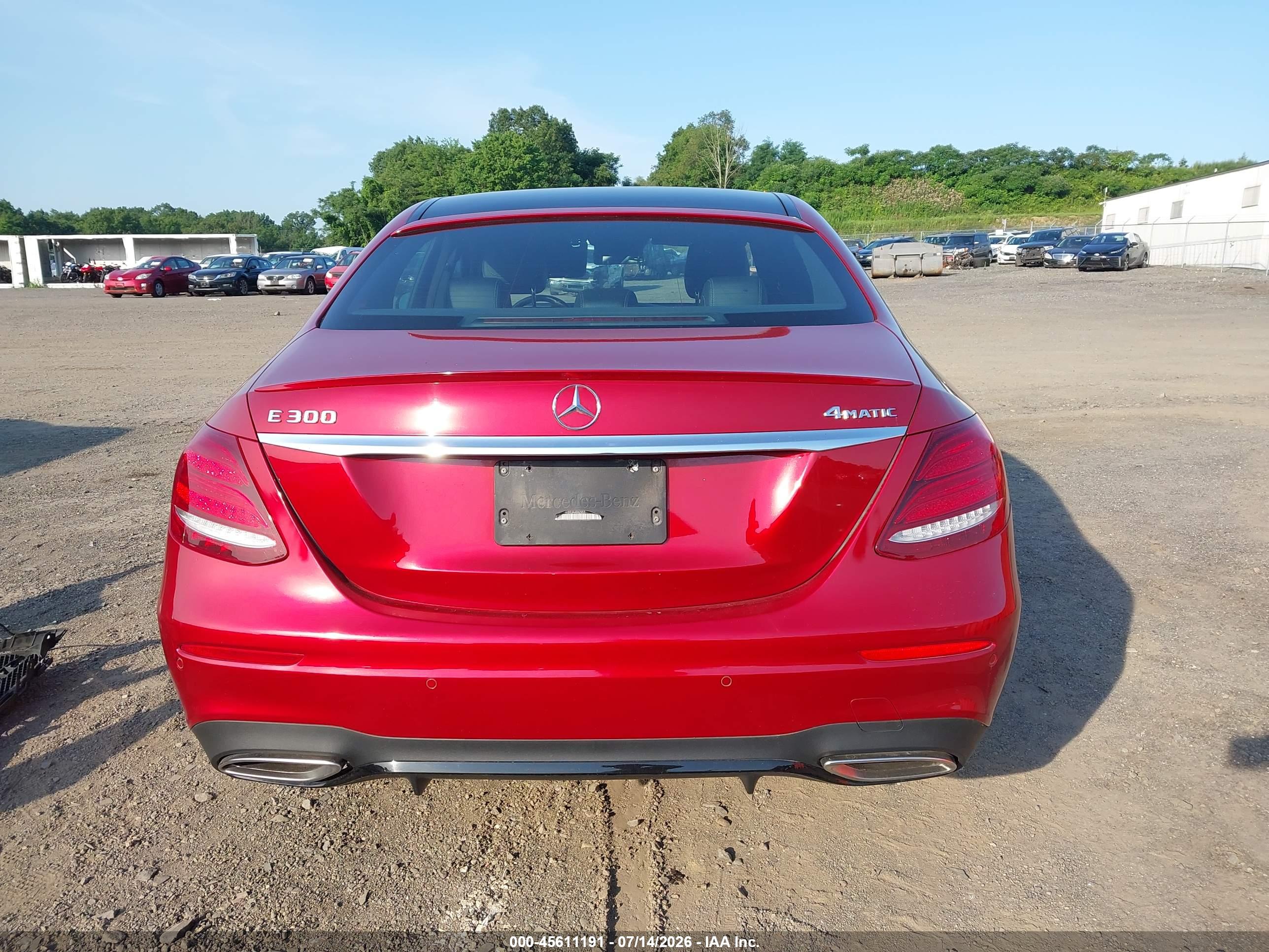 2018 MERCEDES-BENZ E 300 4MATIC