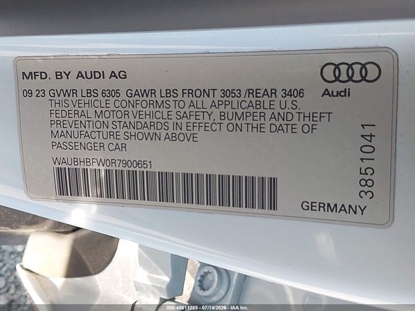 2024 AUDI RS E-TRON GT QUATTRO
