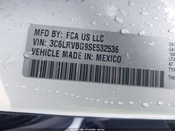2025 RAM PROMASTER 1500 SLT HIGH ROOF 136 WB
