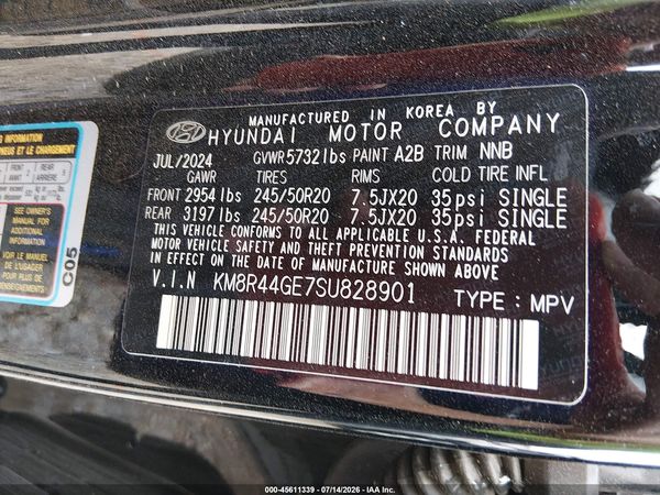 2025 HYUNDAI PALISADE SEL PREMIUM