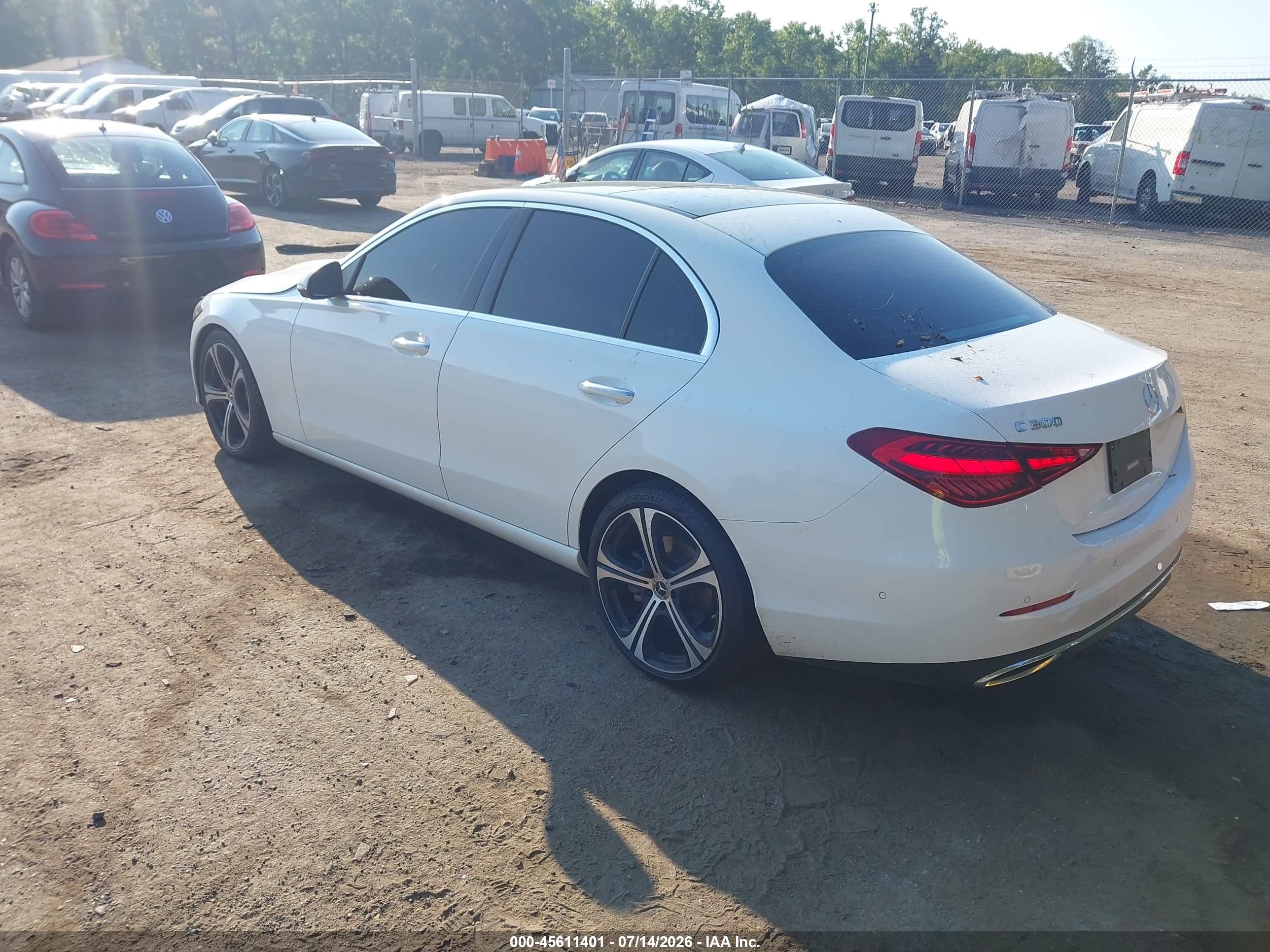 2022 MERCEDES-BENZ C 300 SEDAN