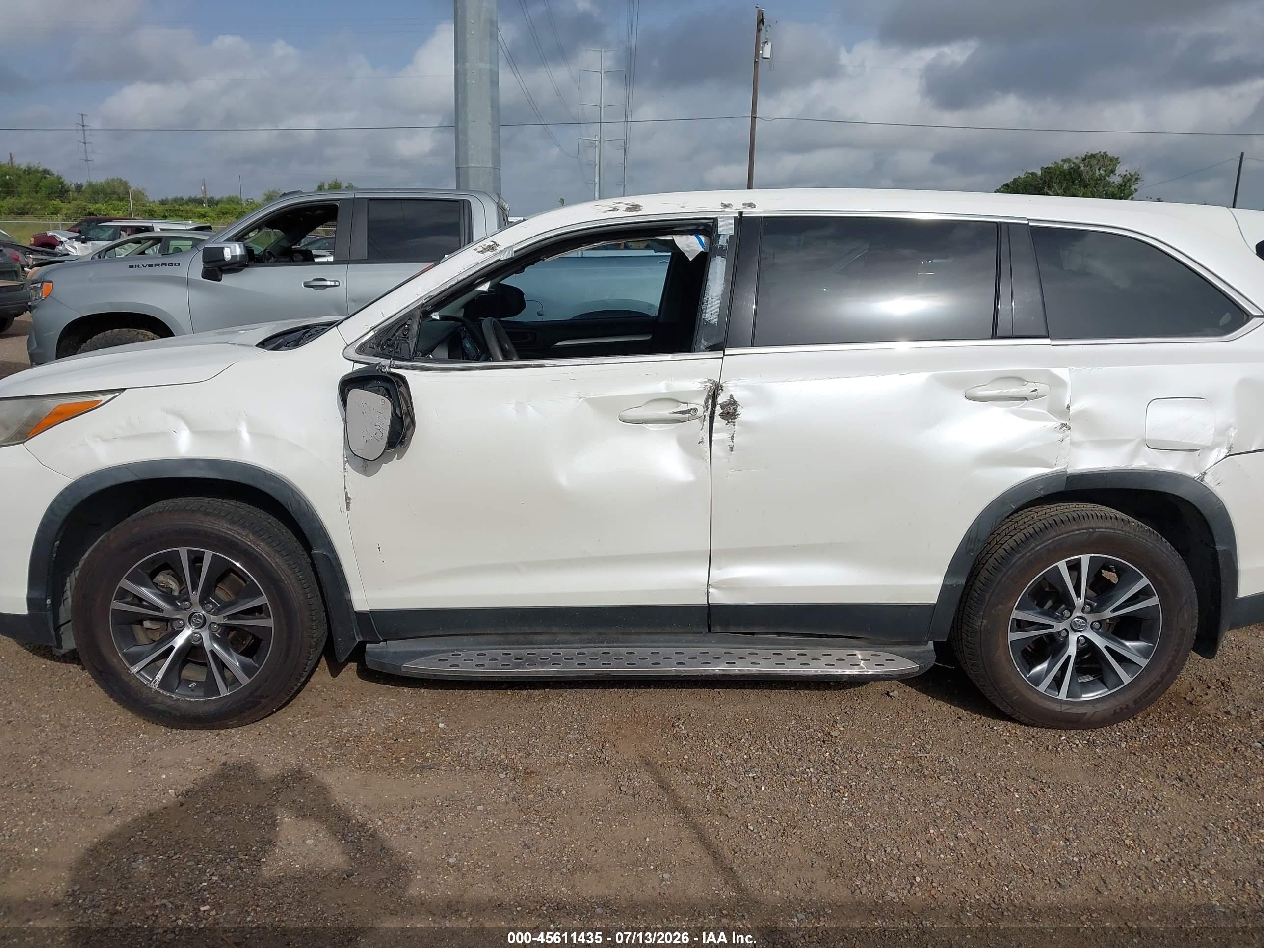 2019 TOYOTA HIGHLANDER LE