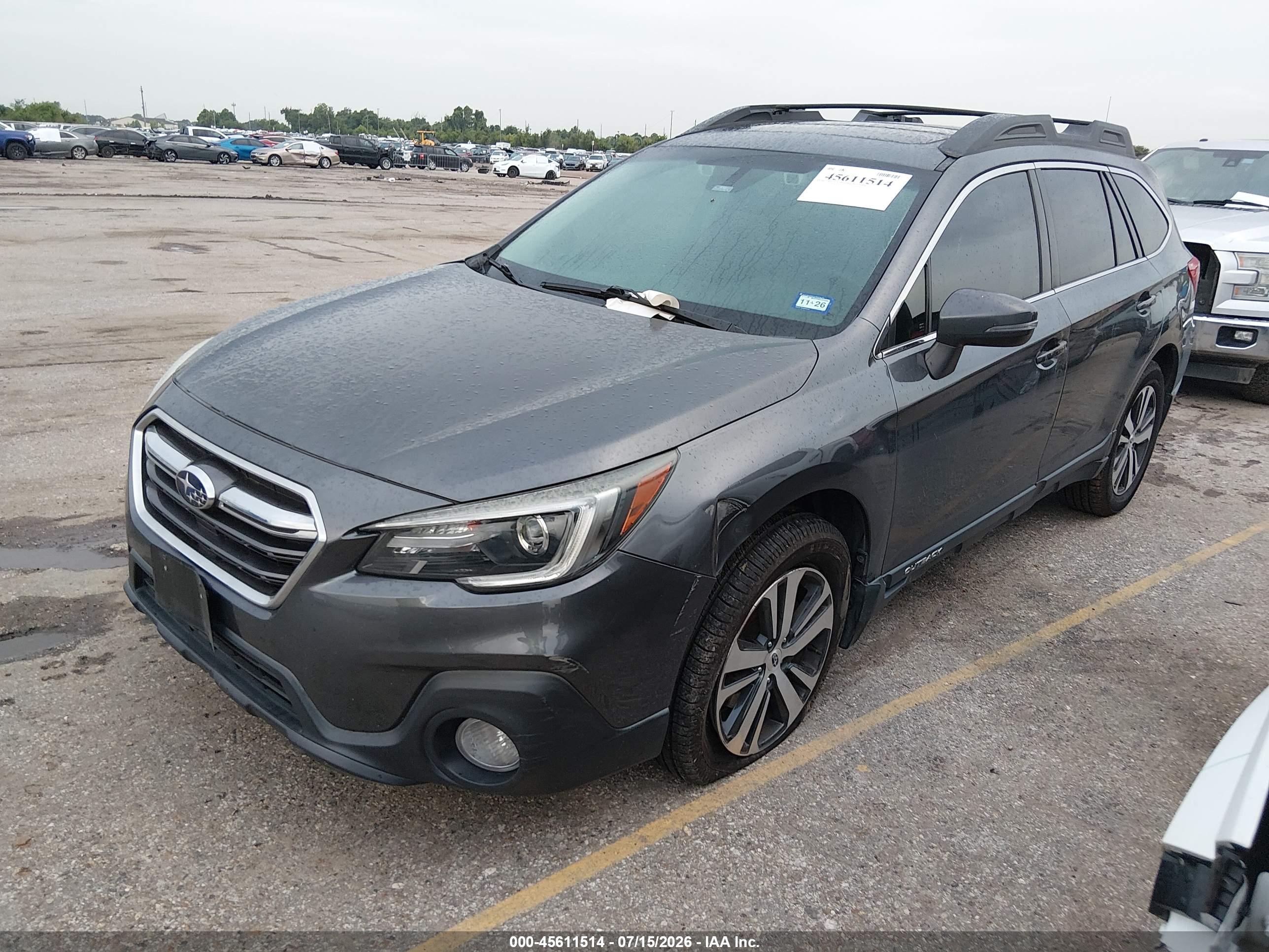 2019 SUBARU OUTBACK 2.5I LIMITED — I2