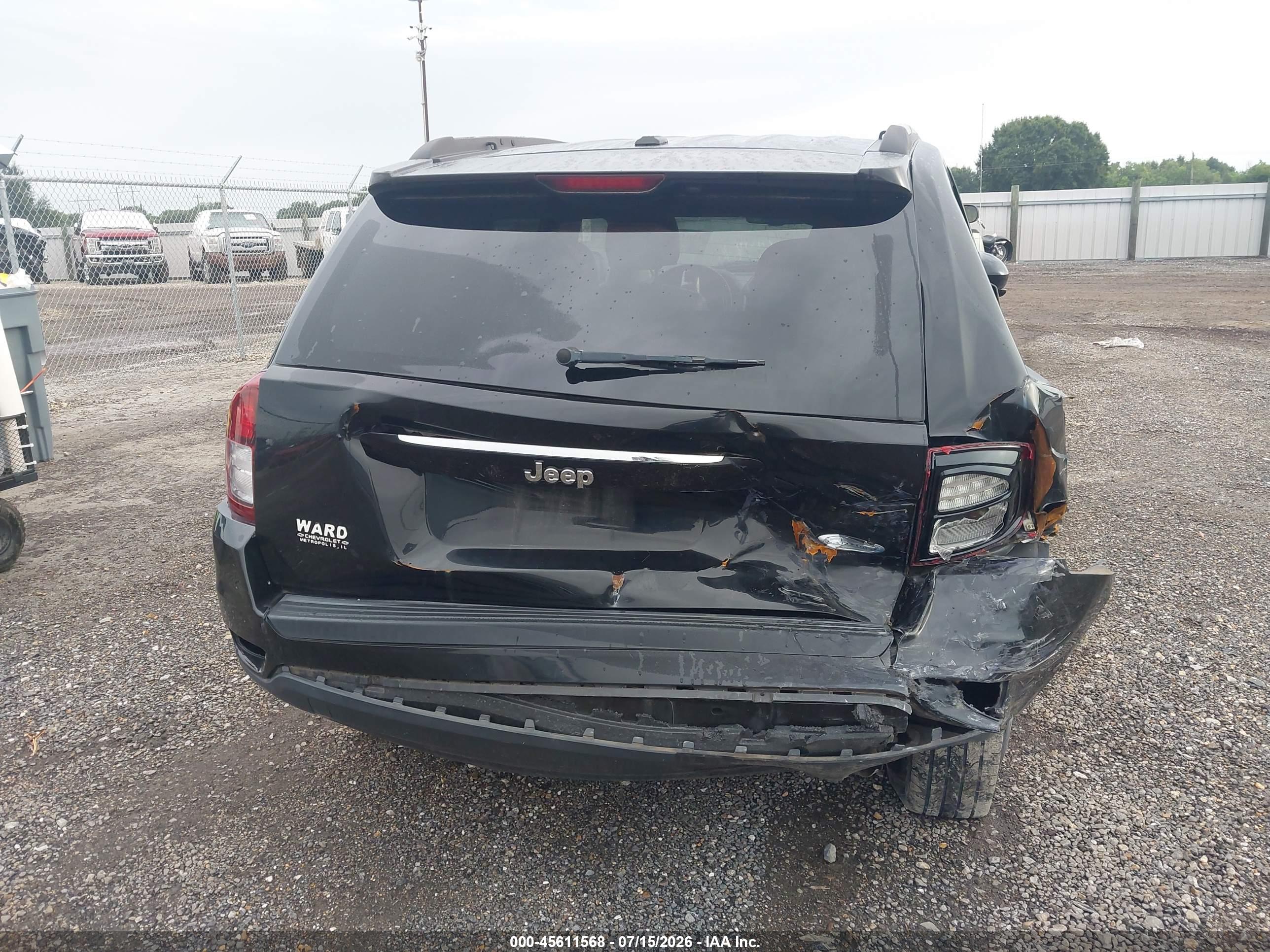2016 JEEP COMPASS LATITUDE