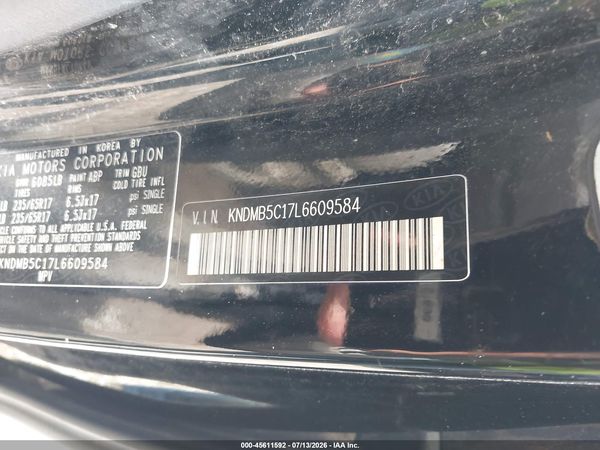 2020 KIA SEDONA LX