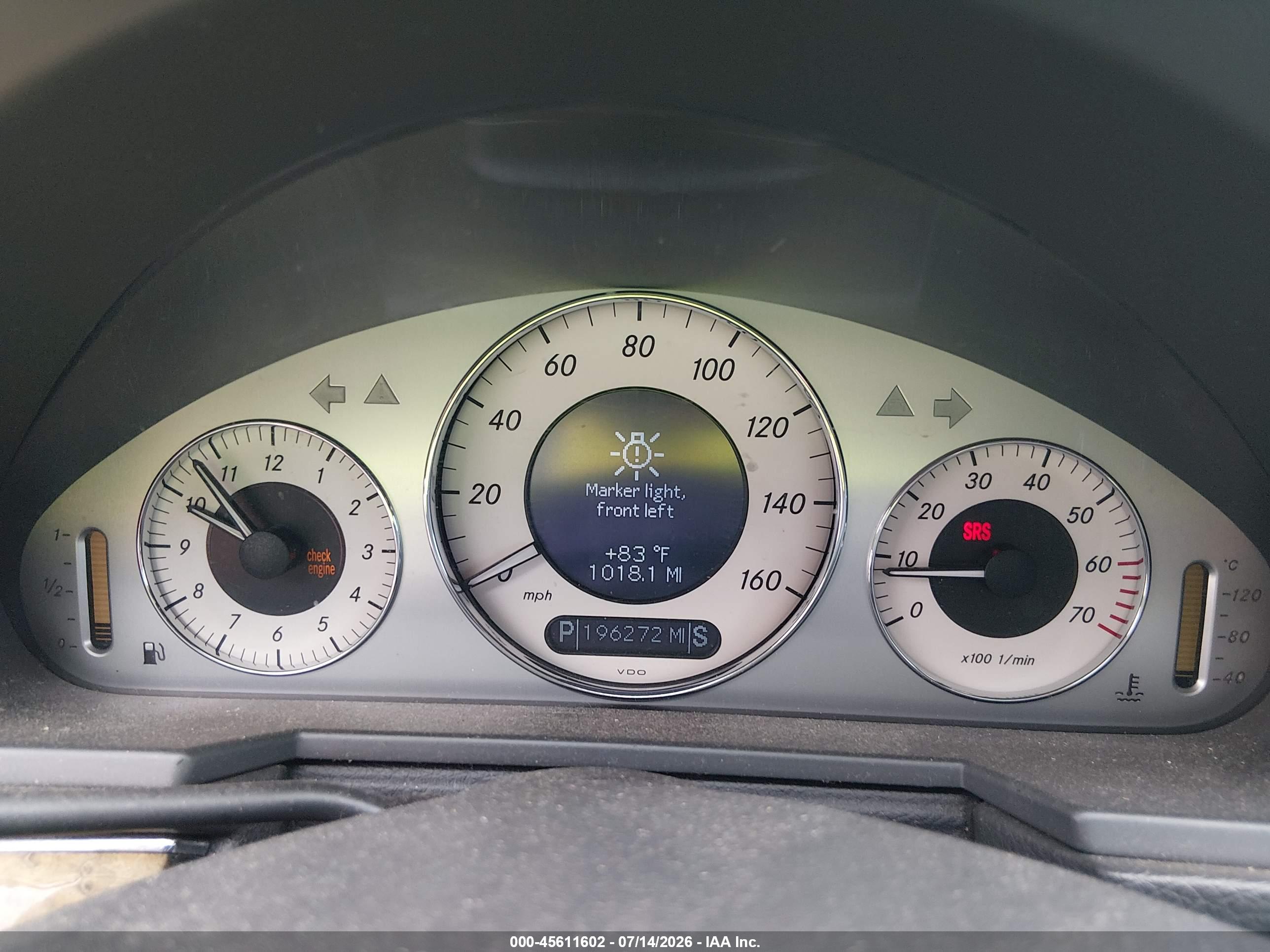 2004 MERCEDES-BENZ E 320 E320