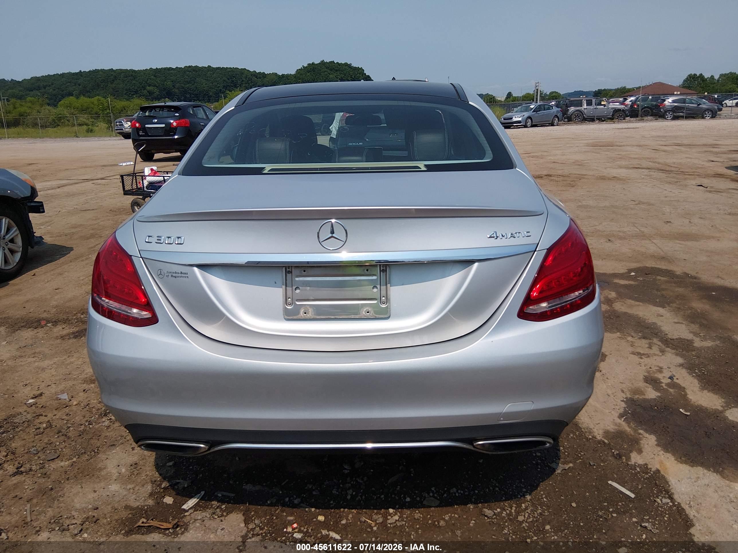 2016 MERCEDES-BENZ C 300 C300-4M