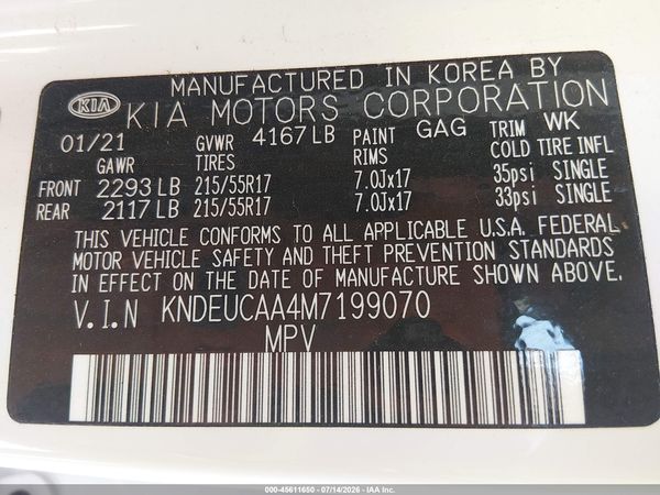 2021 KIA SELTOS S