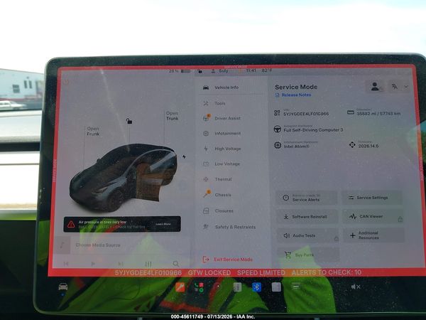 2020 TESLA MODEL Y
