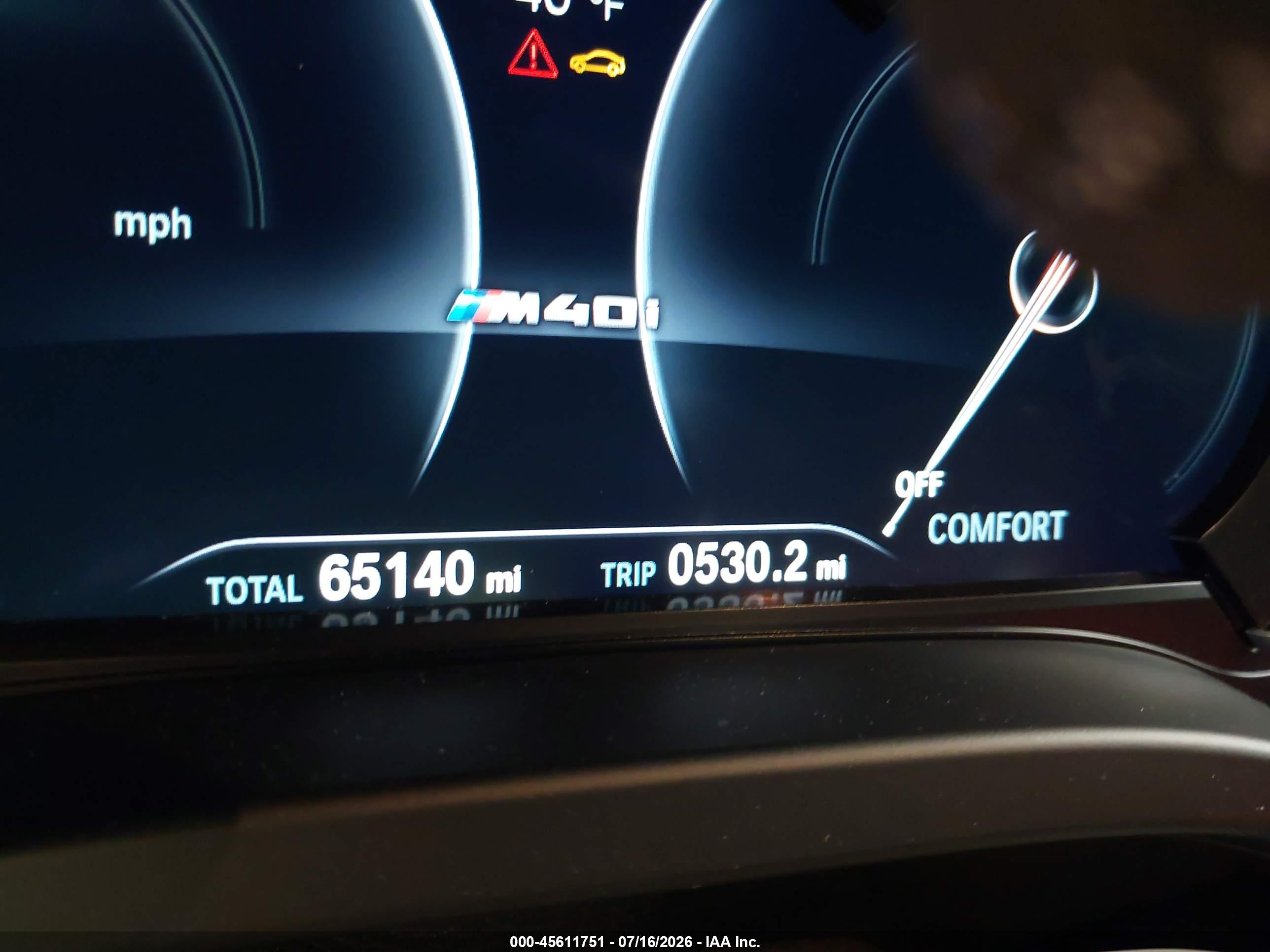 2018 BMW X3 M40I