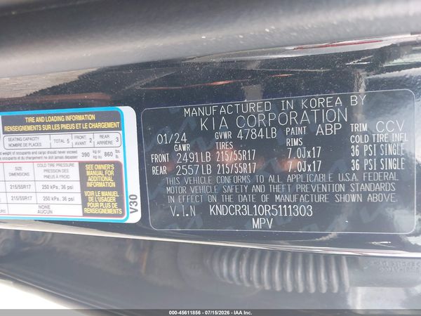 2024 KIA NIRO EV WIND