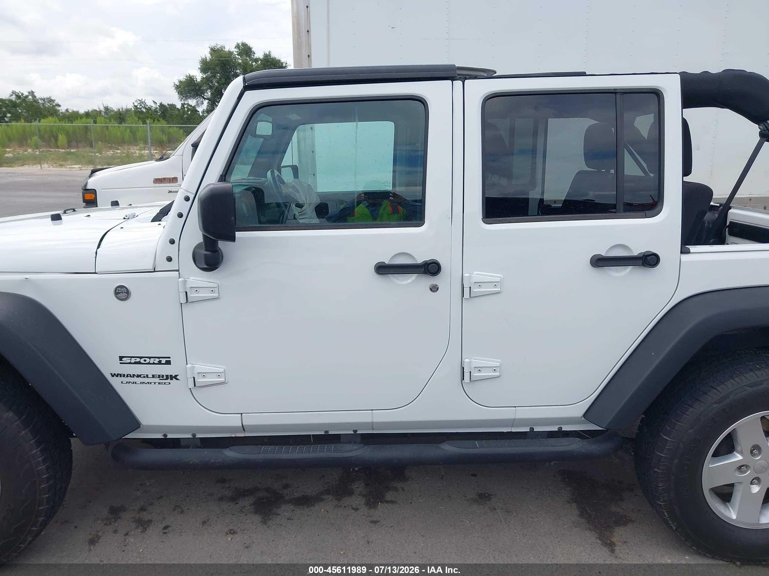 2018 JEEP WRANGLER JK UNLIMITED SPORT S 4X4