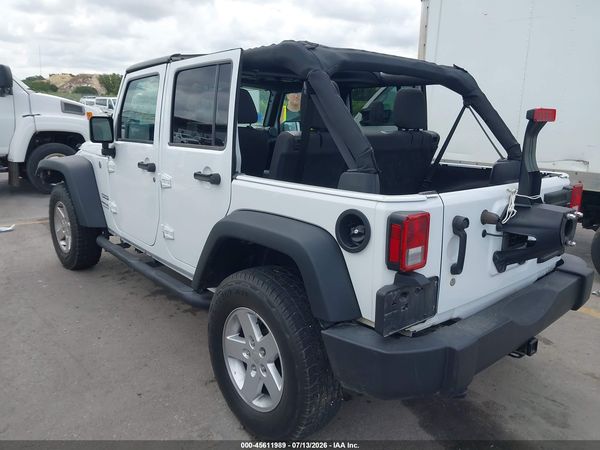 2018 JEEP WRANGLER JK UNLIMITED SPORT S 4X4