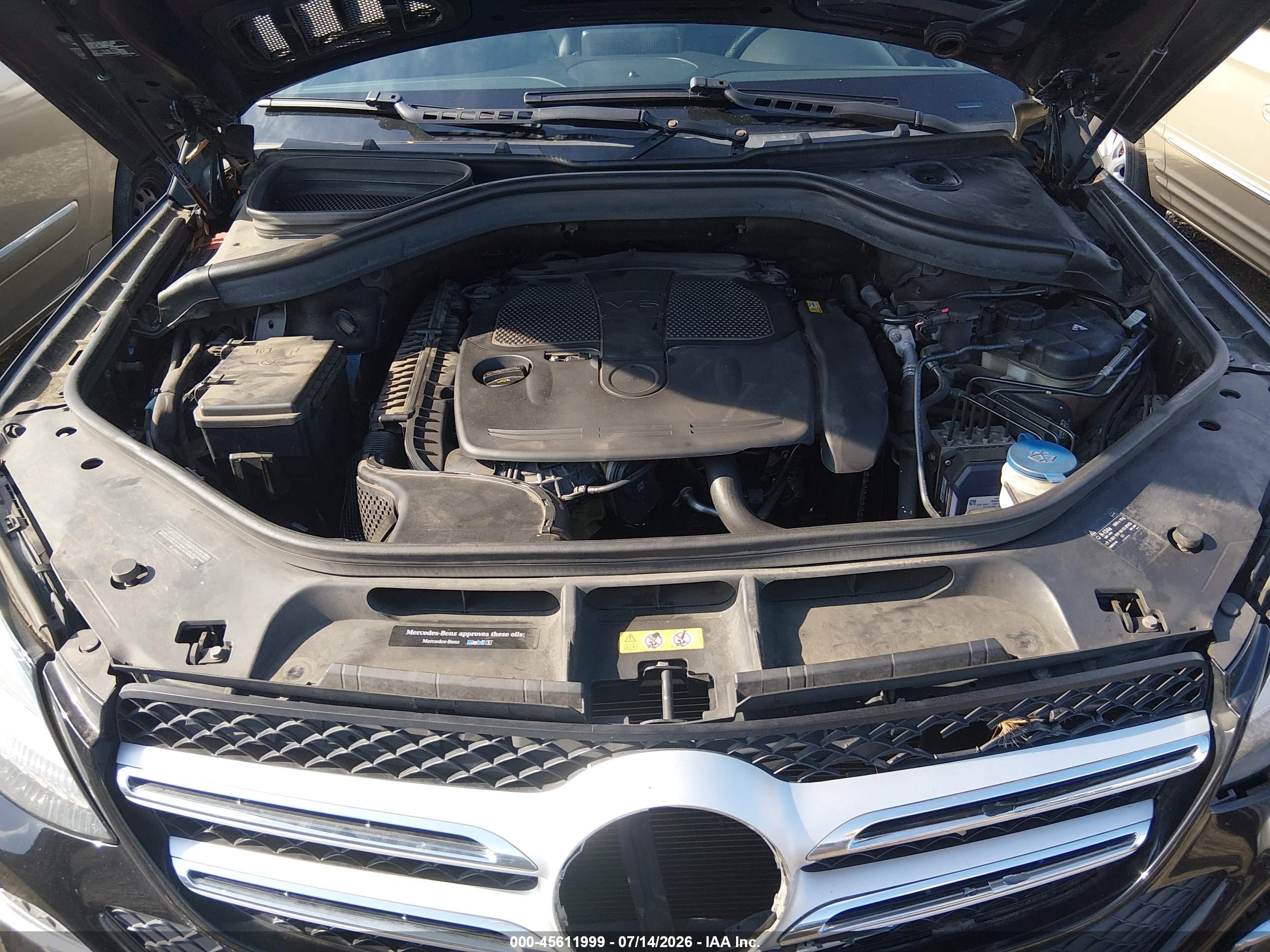 2016 MERCEDES-BENZ GLE 350 4MATIC
