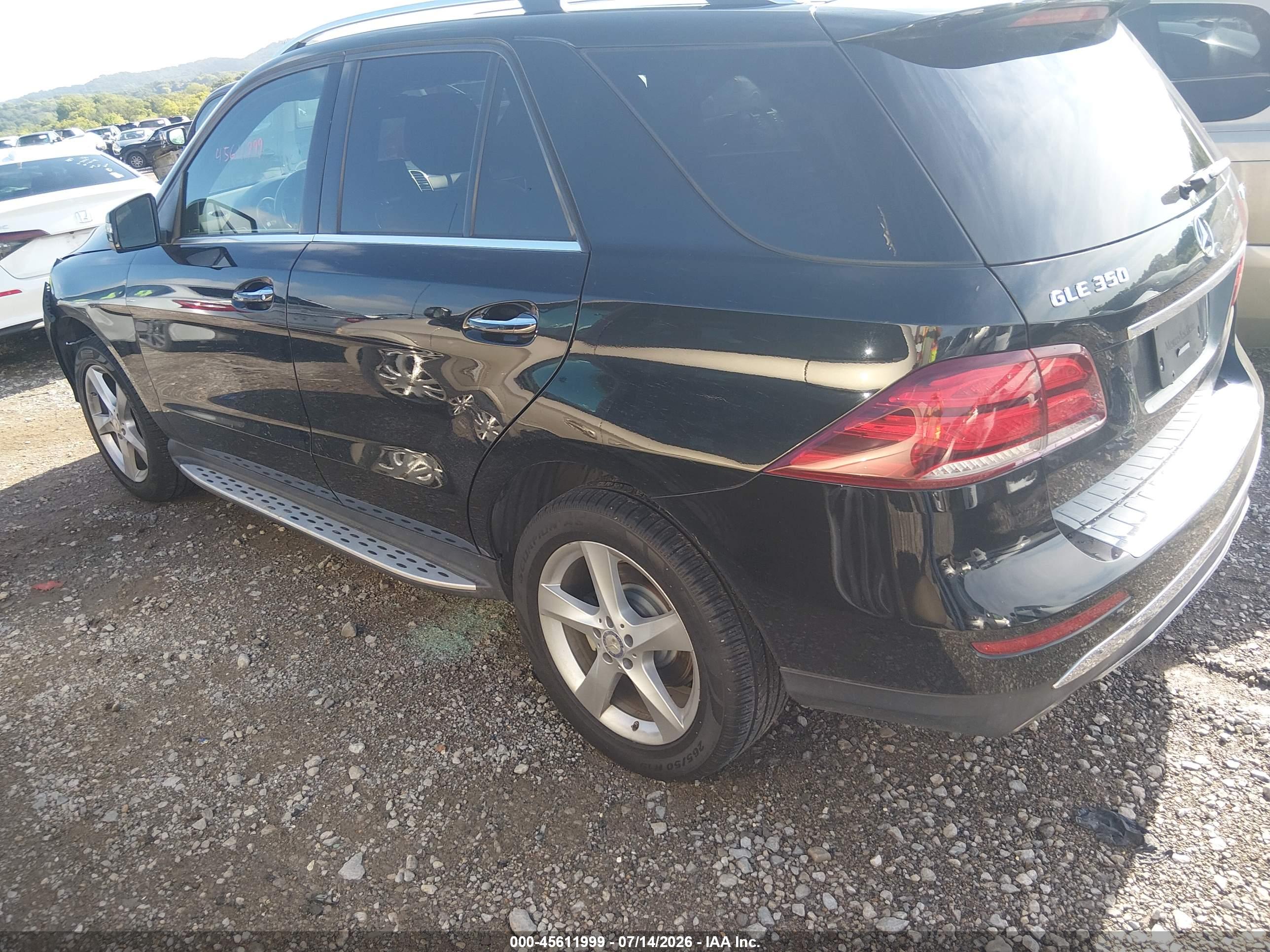 2016 MERCEDES-BENZ GLE 350 4MATIC
