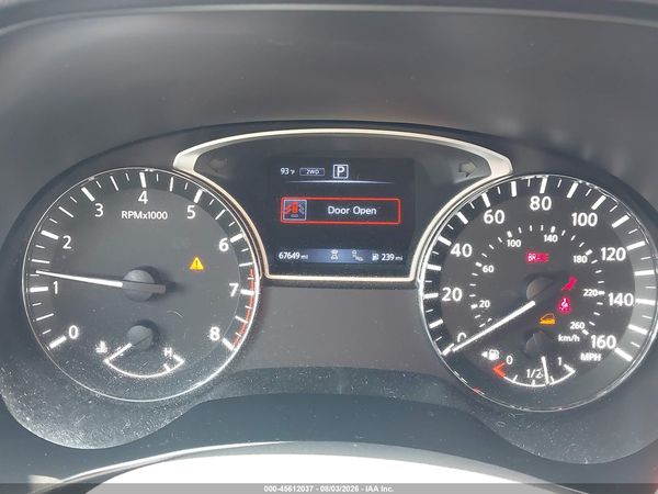 2019 NISSAN PATHFINDER SV