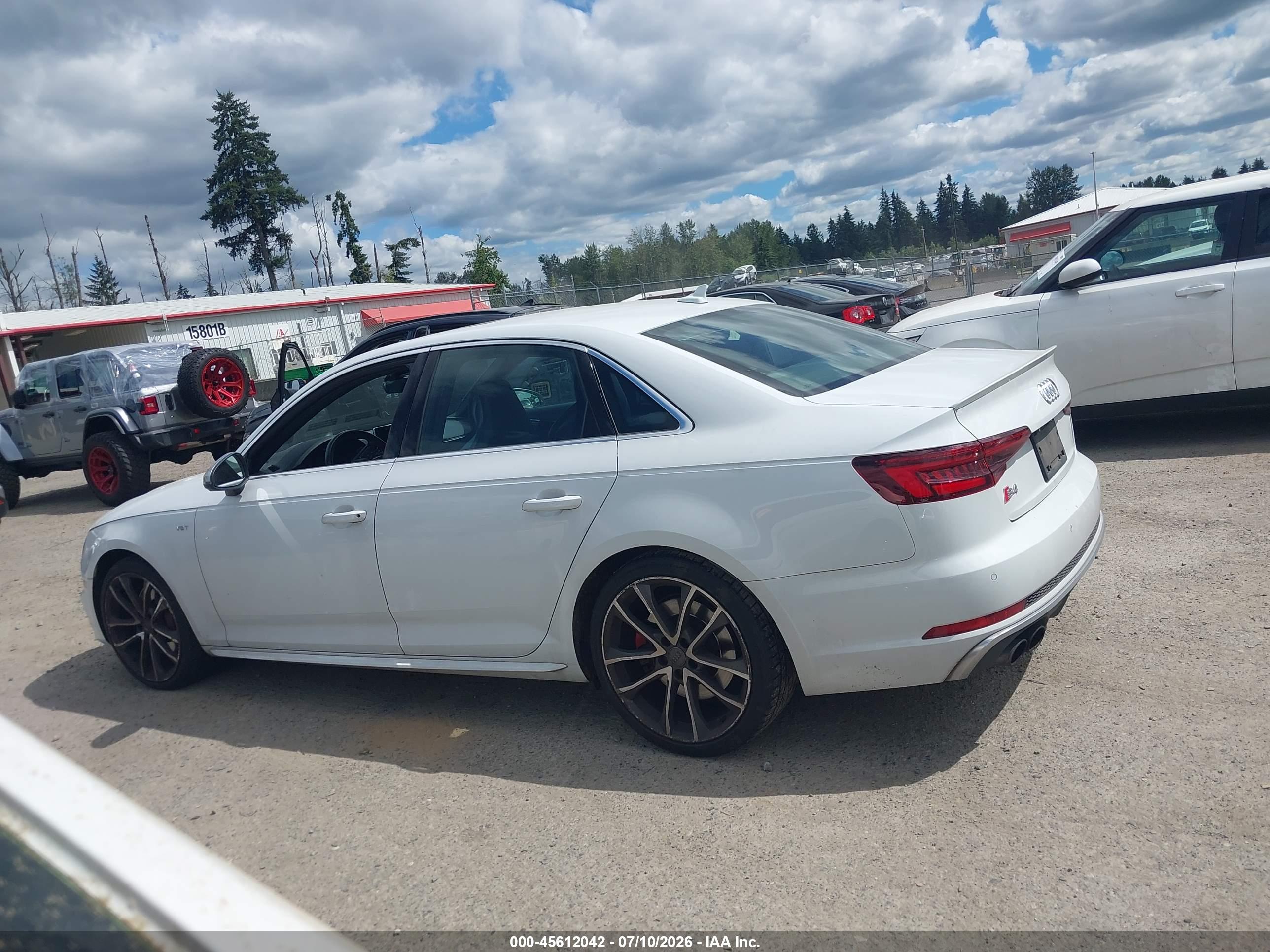 2018 AUDI S4 3.0T PREMIUM PLUS