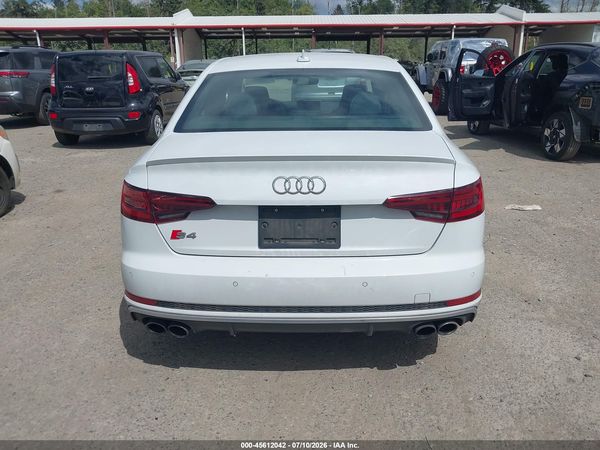 2018 AUDI S4 3.0T PREMIUM PLUS
