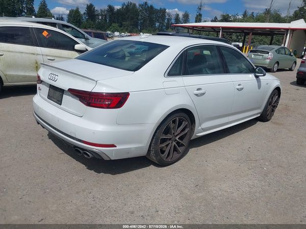 2018 AUDI S4 3.0T PREMIUM PLUS