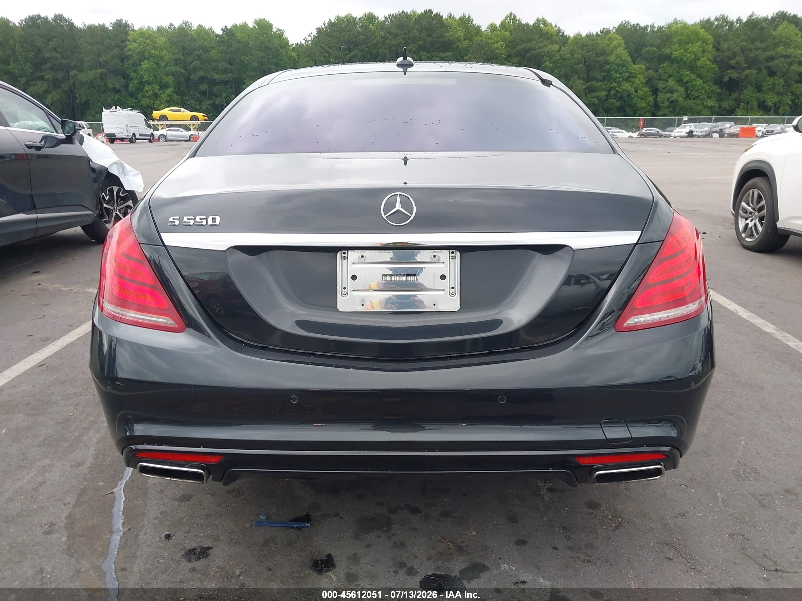 2014 MERCEDES-BENZ S 550 S550