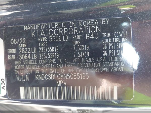 2022 KIA EV6 WIND
