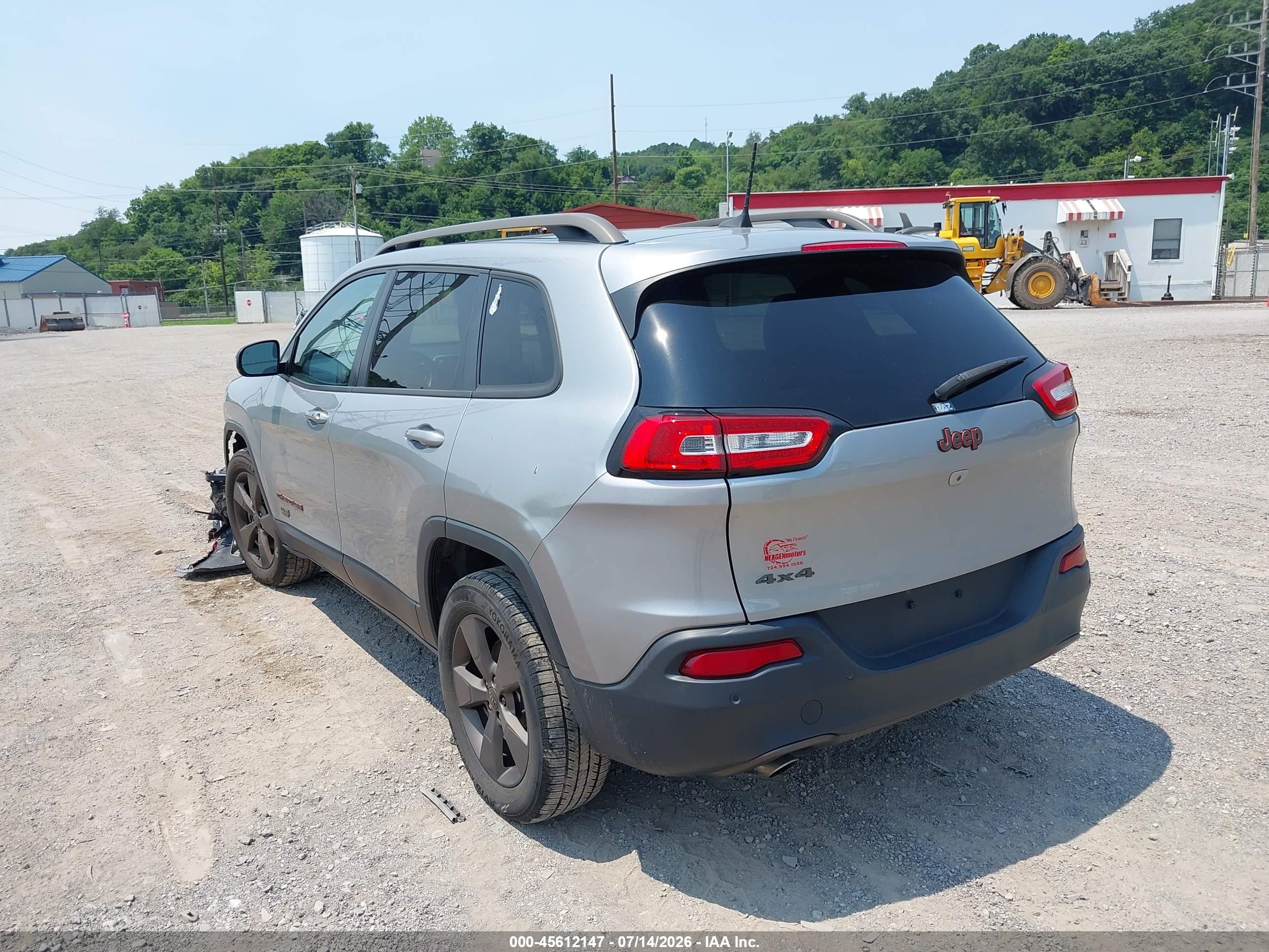 2016 JEEP CHEROKEE LATITUDE 4X4