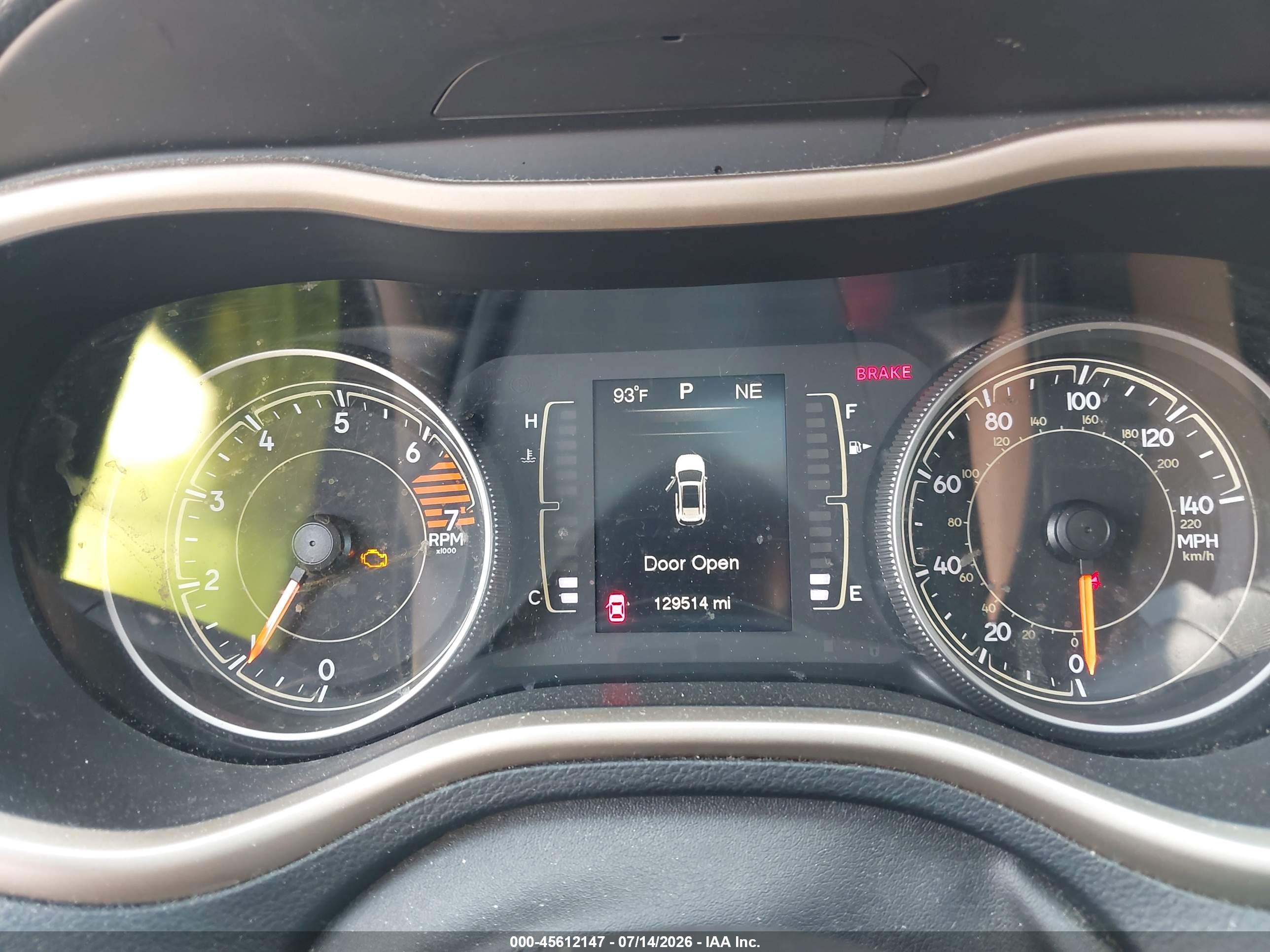 2016 JEEP CHEROKEE LATITUDE 4X4
