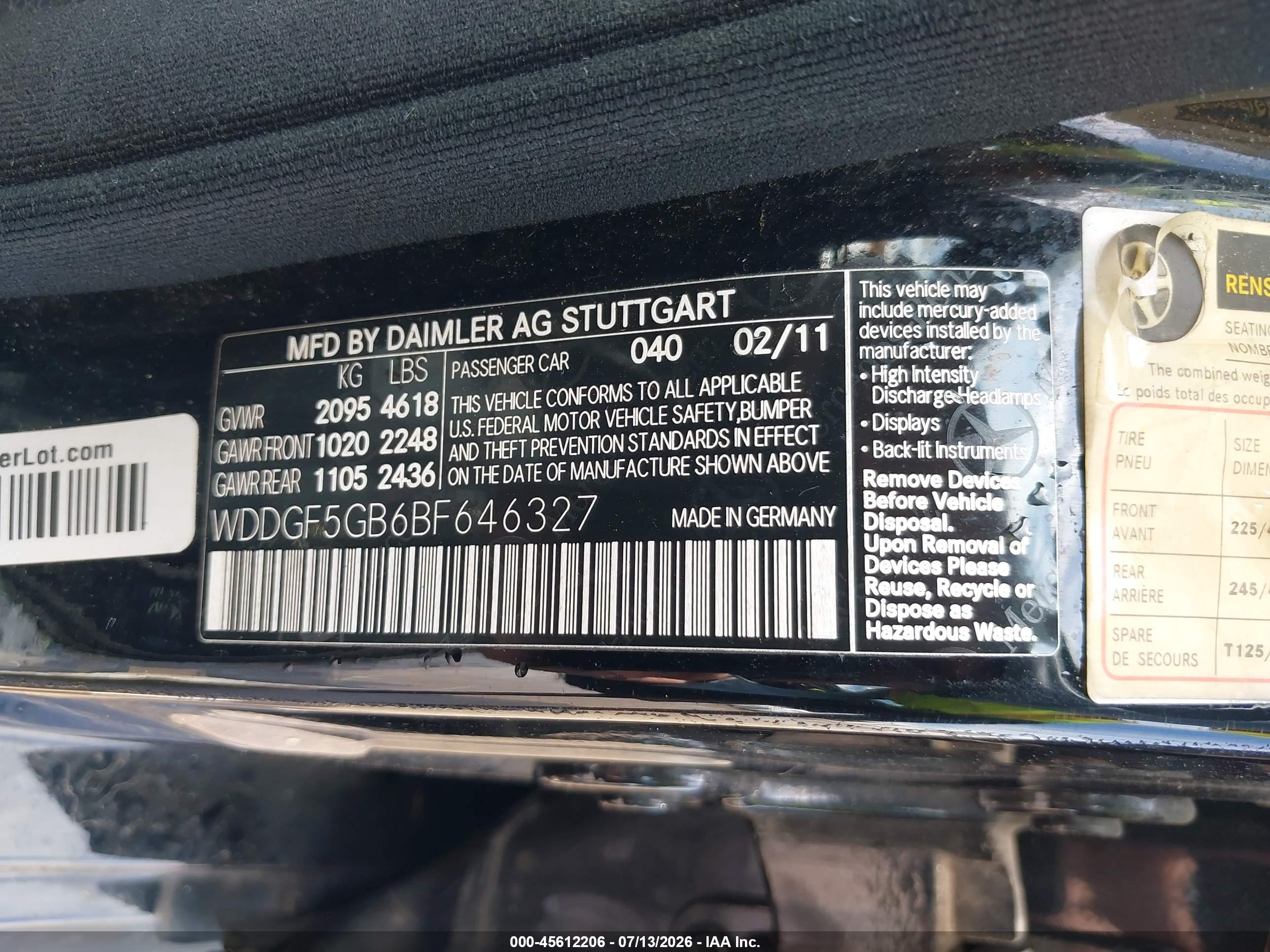 2011 MERCEDES-BENZ C 350 C350