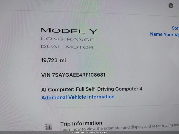 2024 TESLA MODEL Y