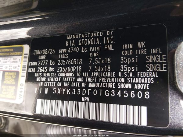 2026 KIA SPORTAGE EX