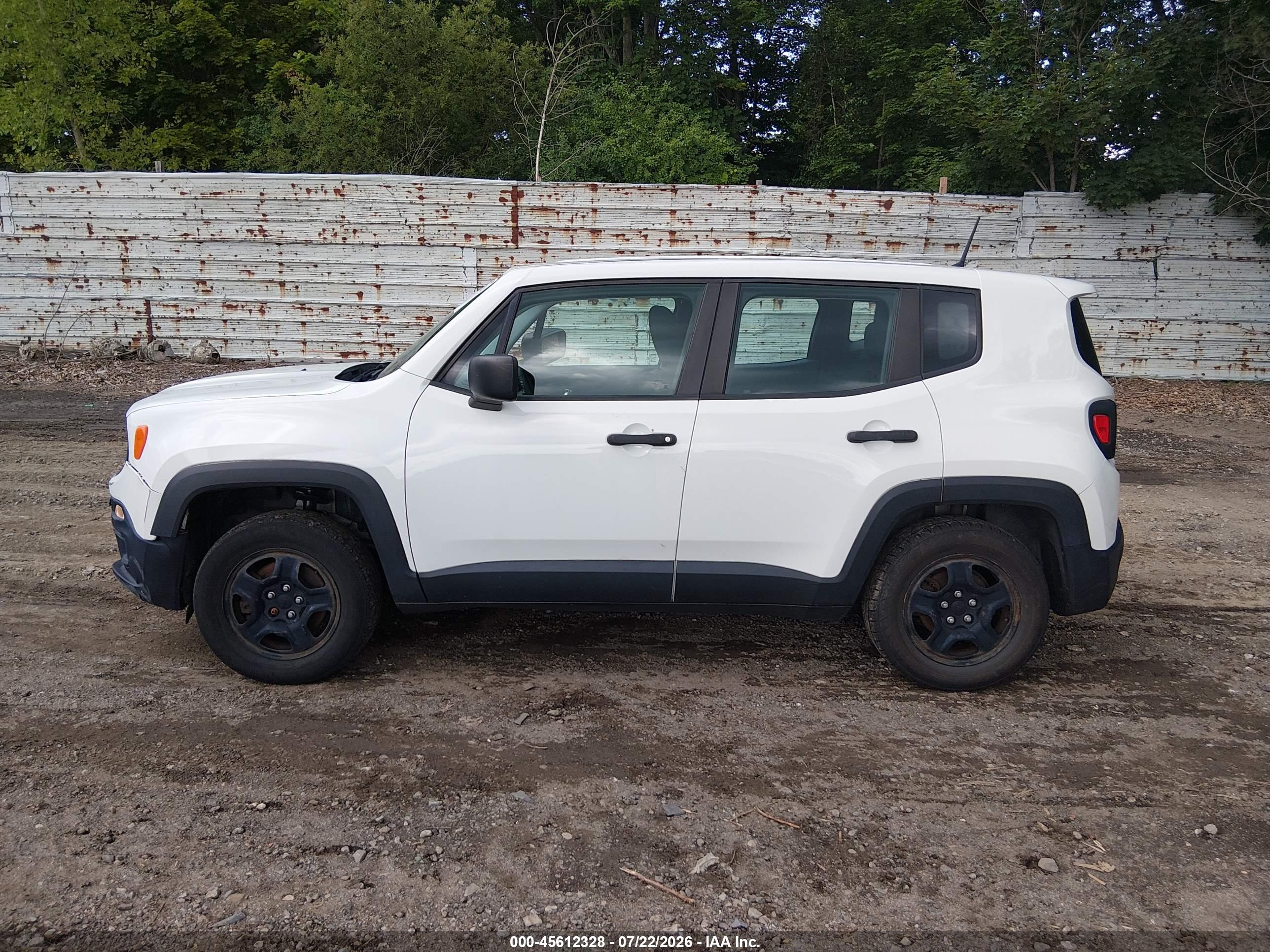 2018 JEEP RENEGADE SPORT 4X4