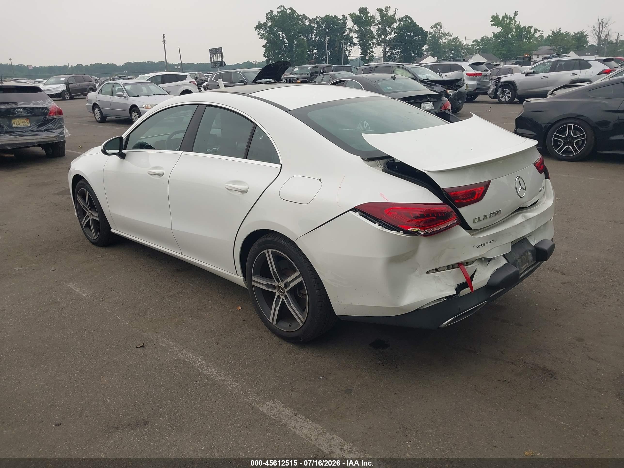 2020 MERCEDES-BENZ CLA 250 4MATIC