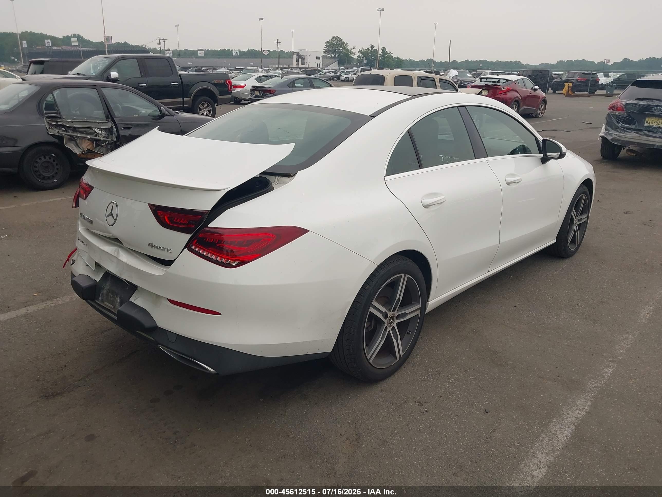 2020 MERCEDES-BENZ CLA 250 4MATIC