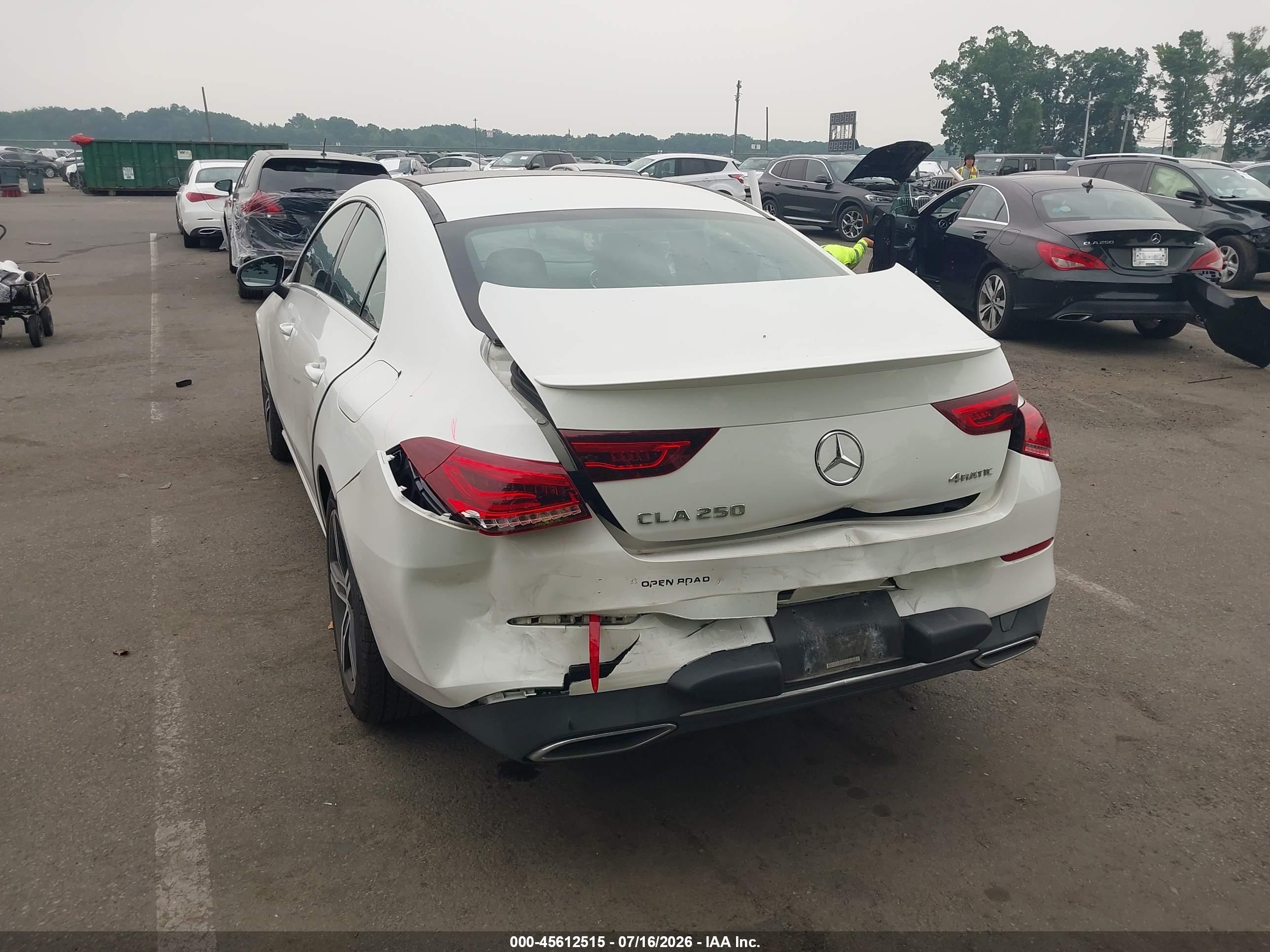 2020 MERCEDES-BENZ CLA 250 4MATIC