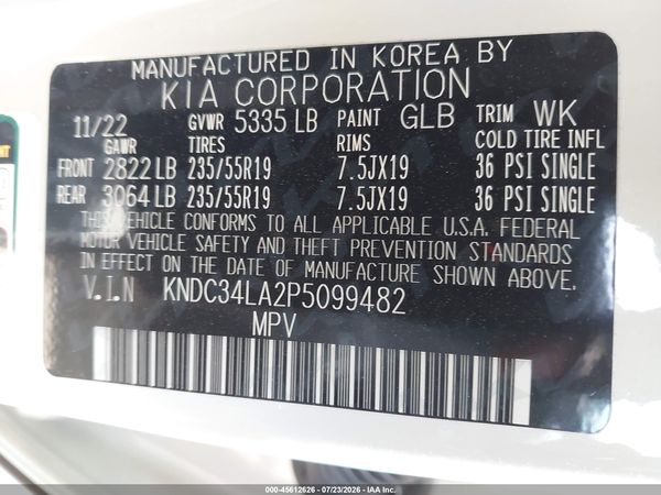 2023 KIA EV6 WIND