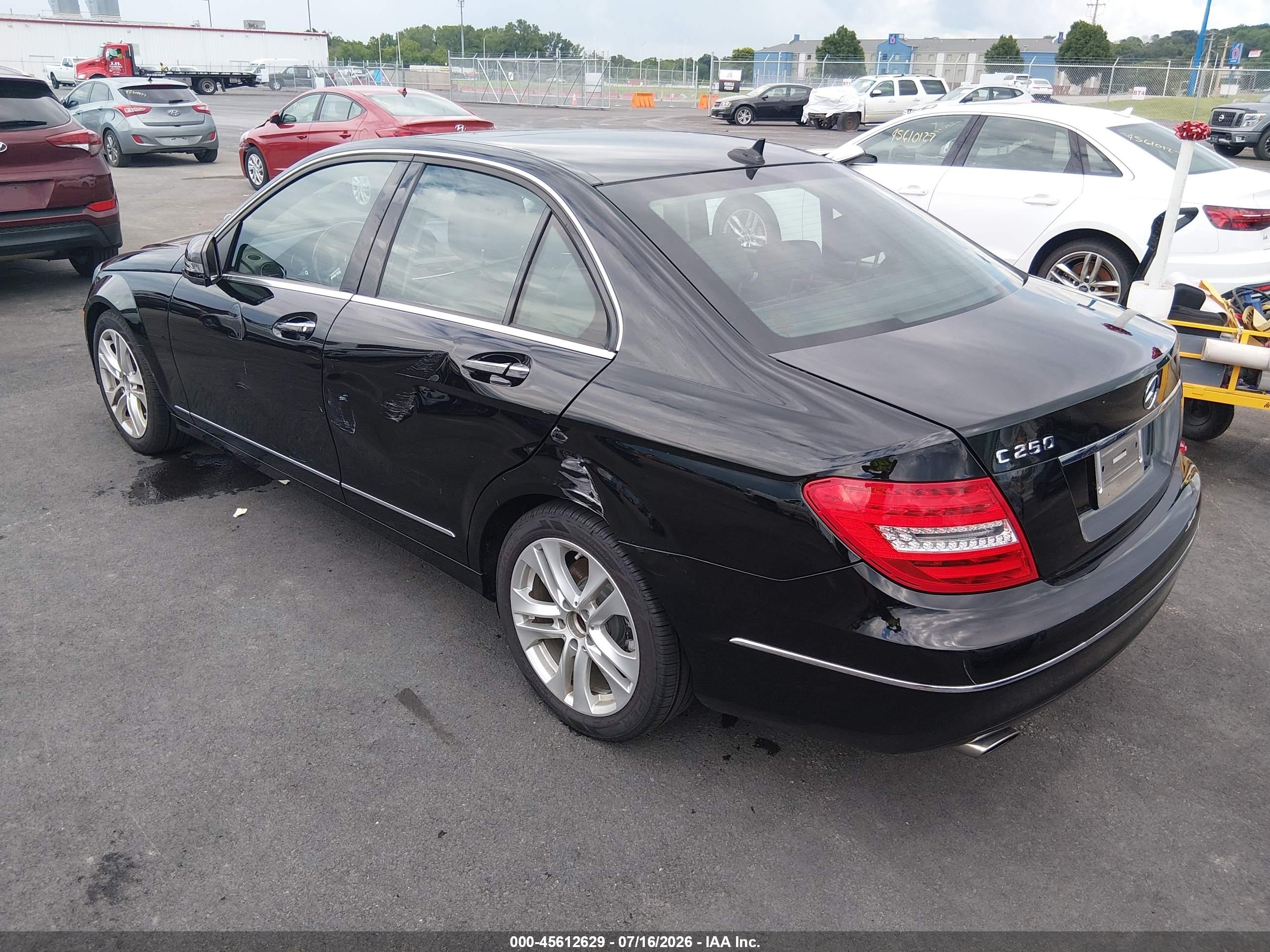 2013 MERCEDES-BENZ C 250 LUXURY