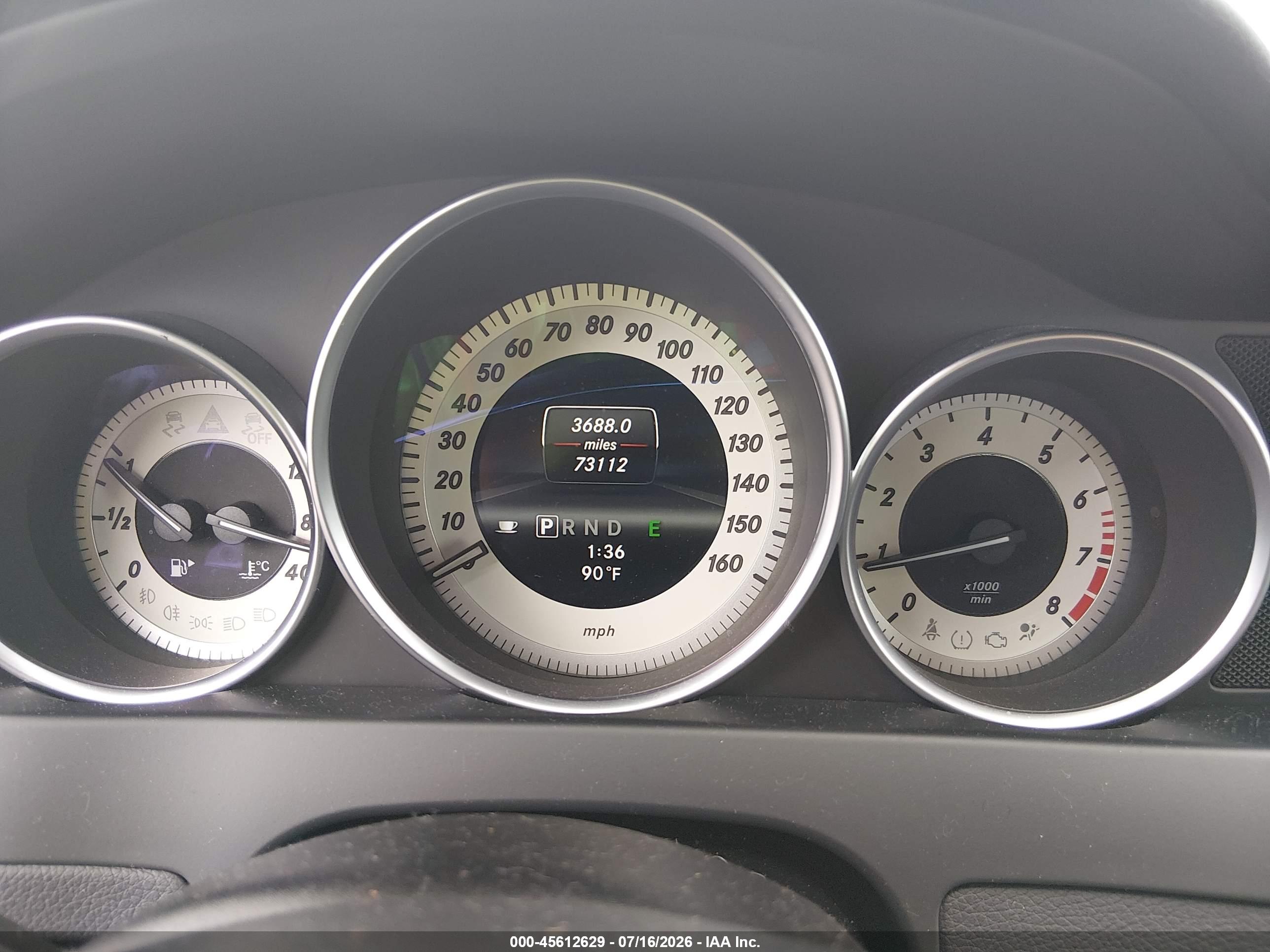 2013 MERCEDES-BENZ C 250 LUXURY