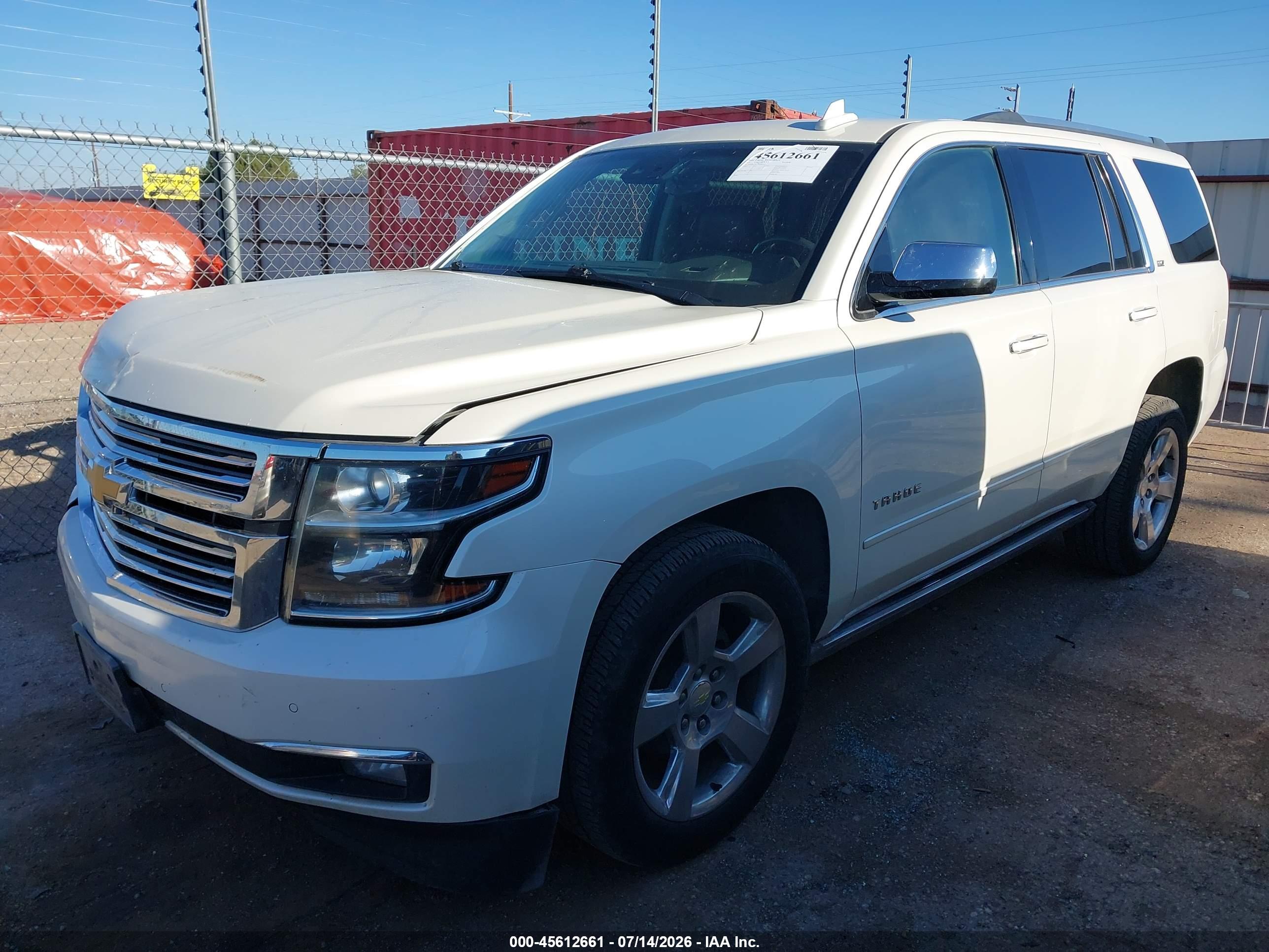 2015 CHEVROLET TAHOE LTZ — I2