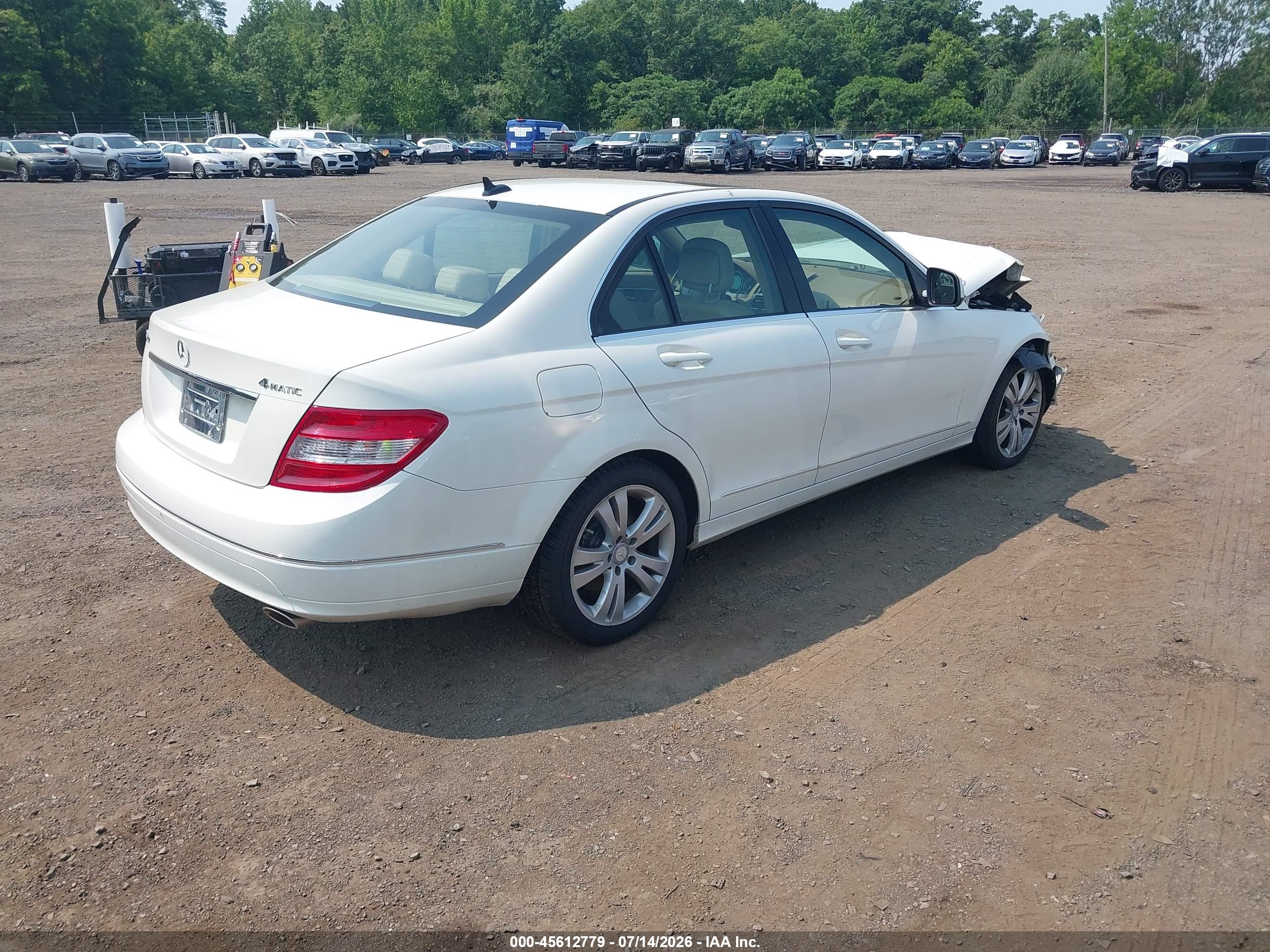 2008 MERCEDES-BENZ C 300 C300 4 MATIC