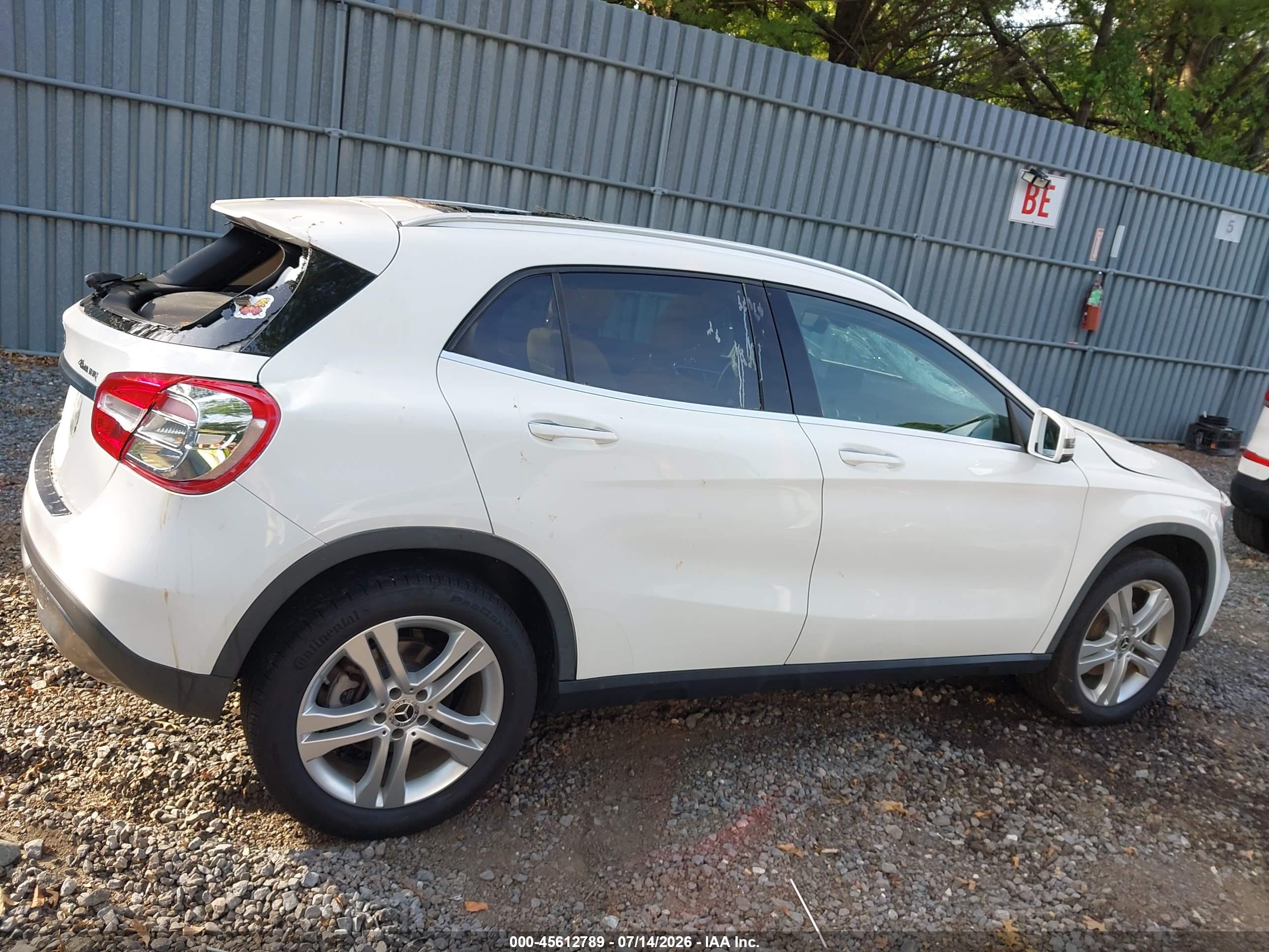 2019 MERCEDES-BENZ GLA 250 4MATIC