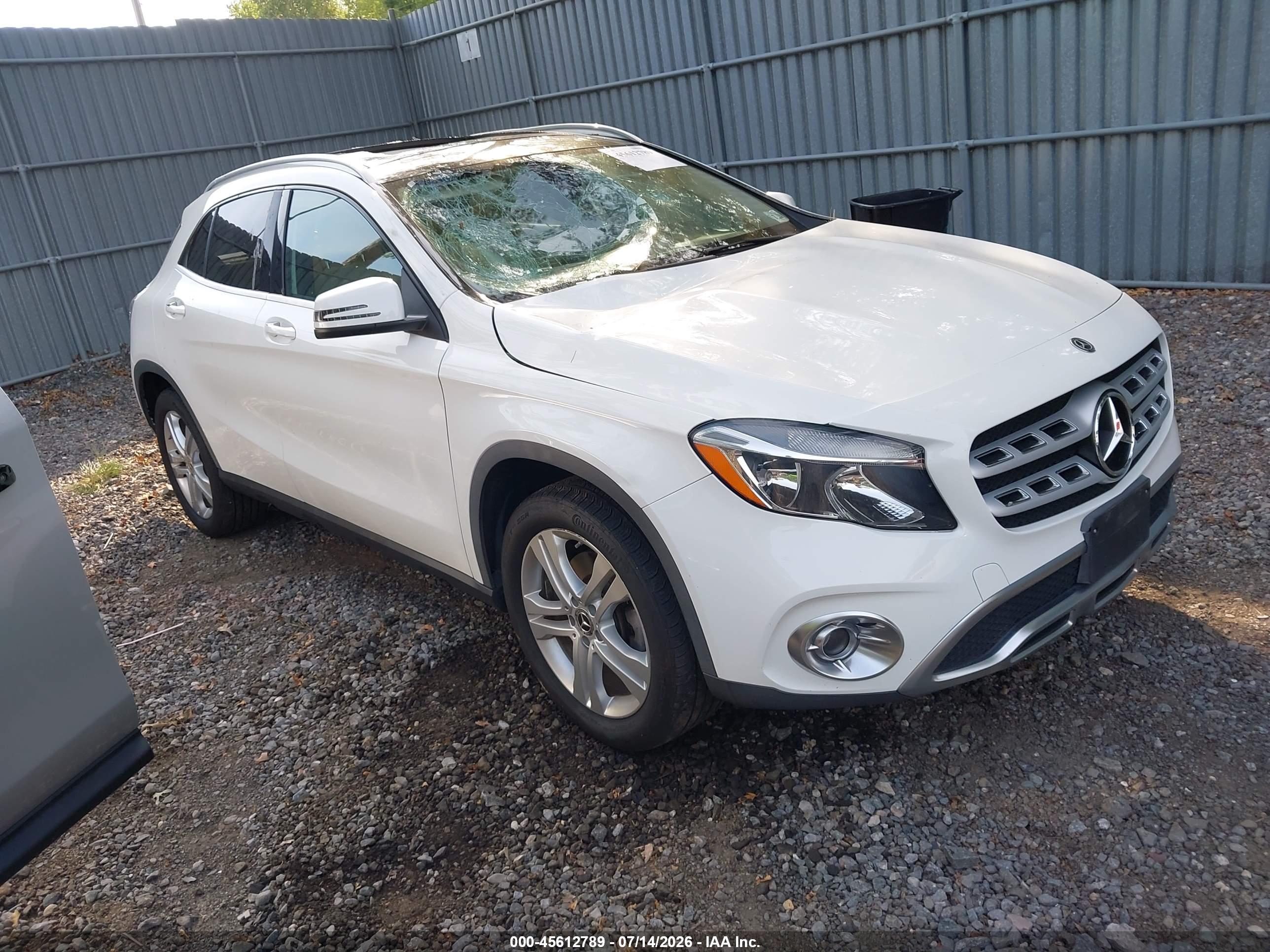 2019 MERCEDES-BENZ GLA 250 4MATIC